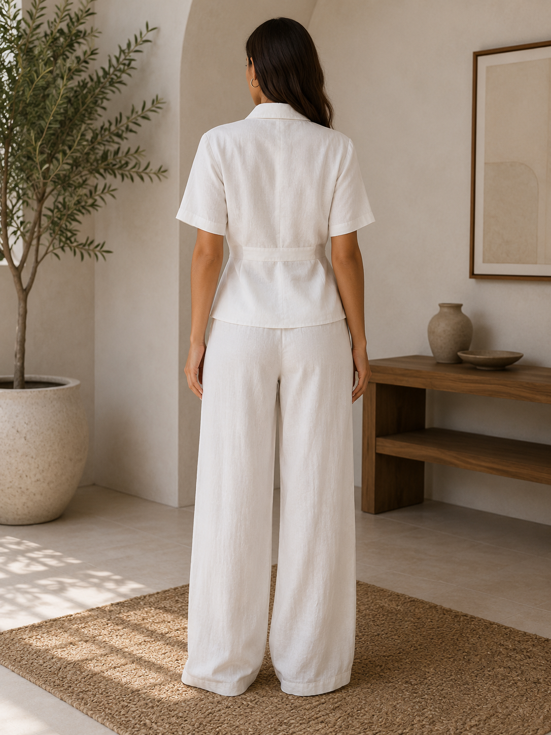Linen Co-Ord Collection - Tailored Two-Piece Sets