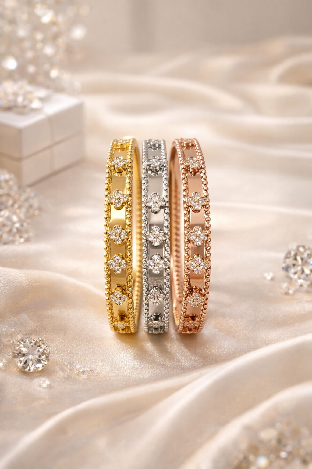 Flower Detailed Bangle
