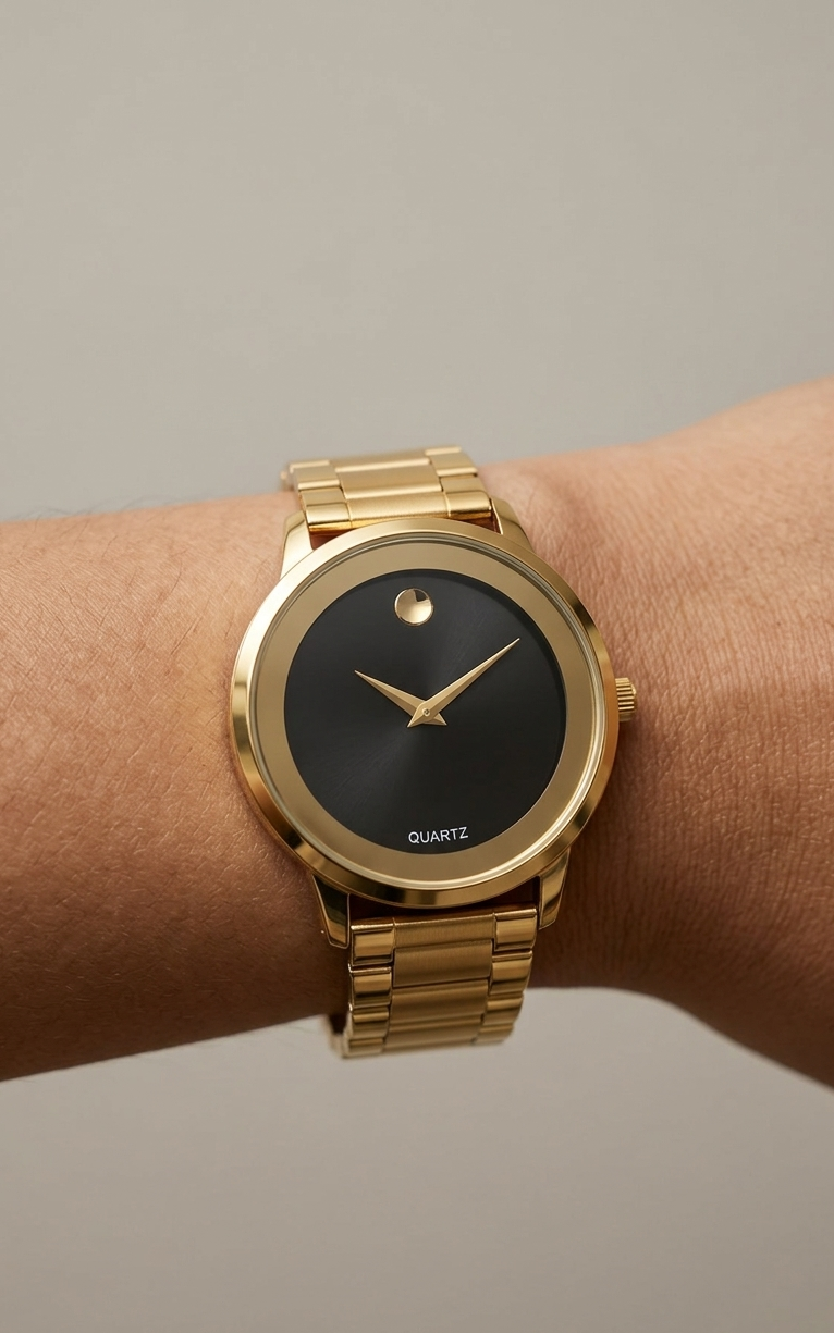 Timeless Gold Elegance Watch