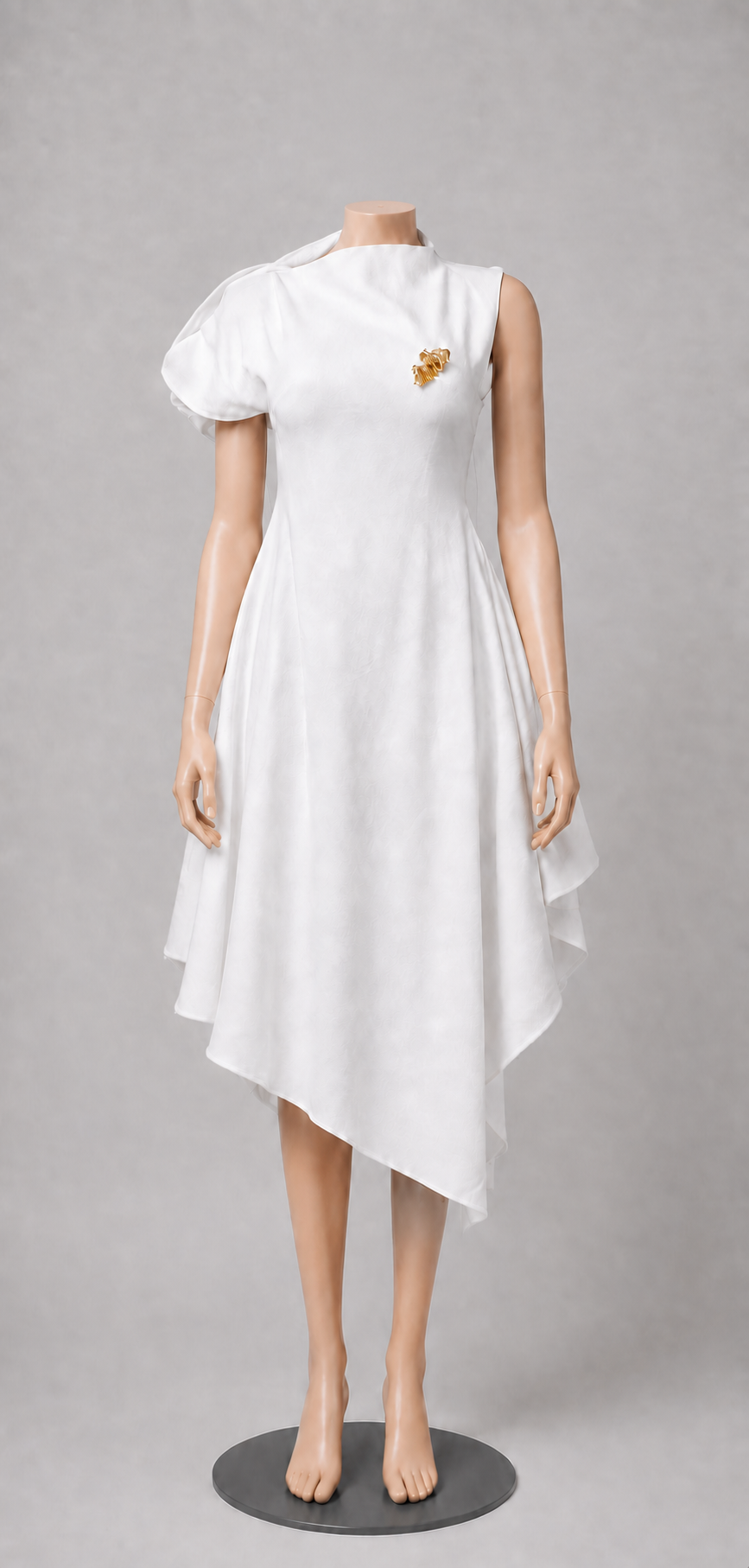 The Sculpted Asymmetry Dress