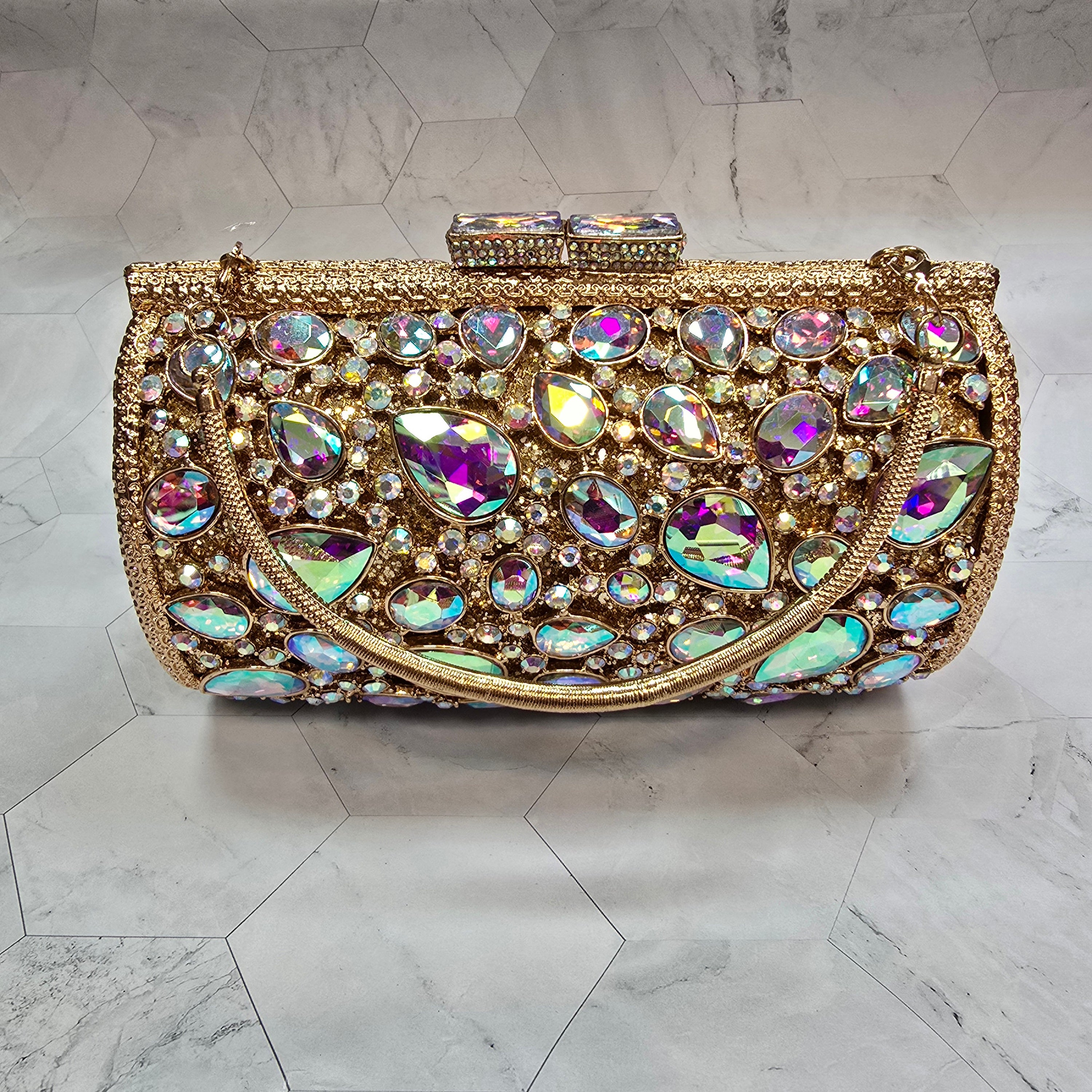 Mini Swarovski Hand Bag