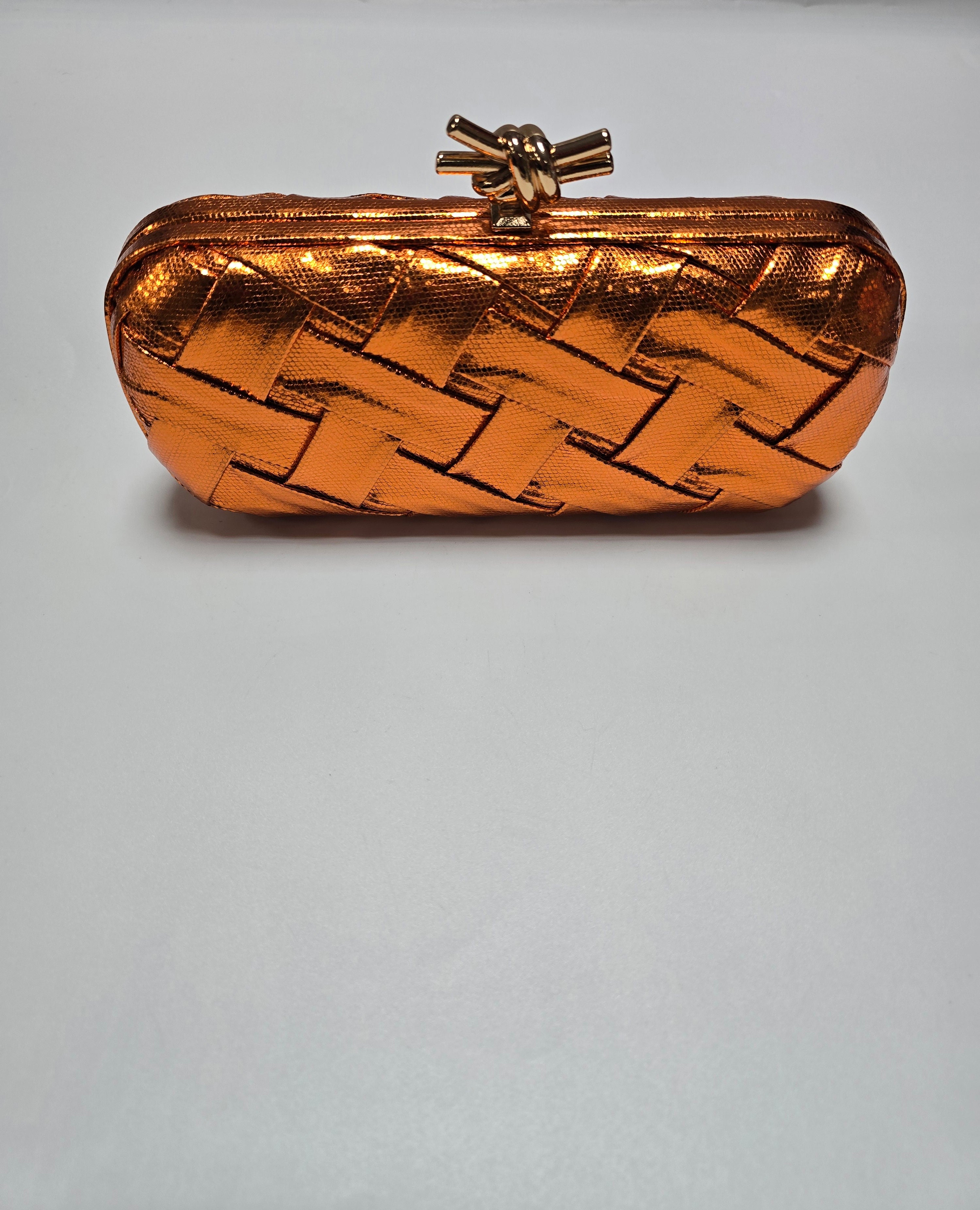 Woven Criss Cross Clutch