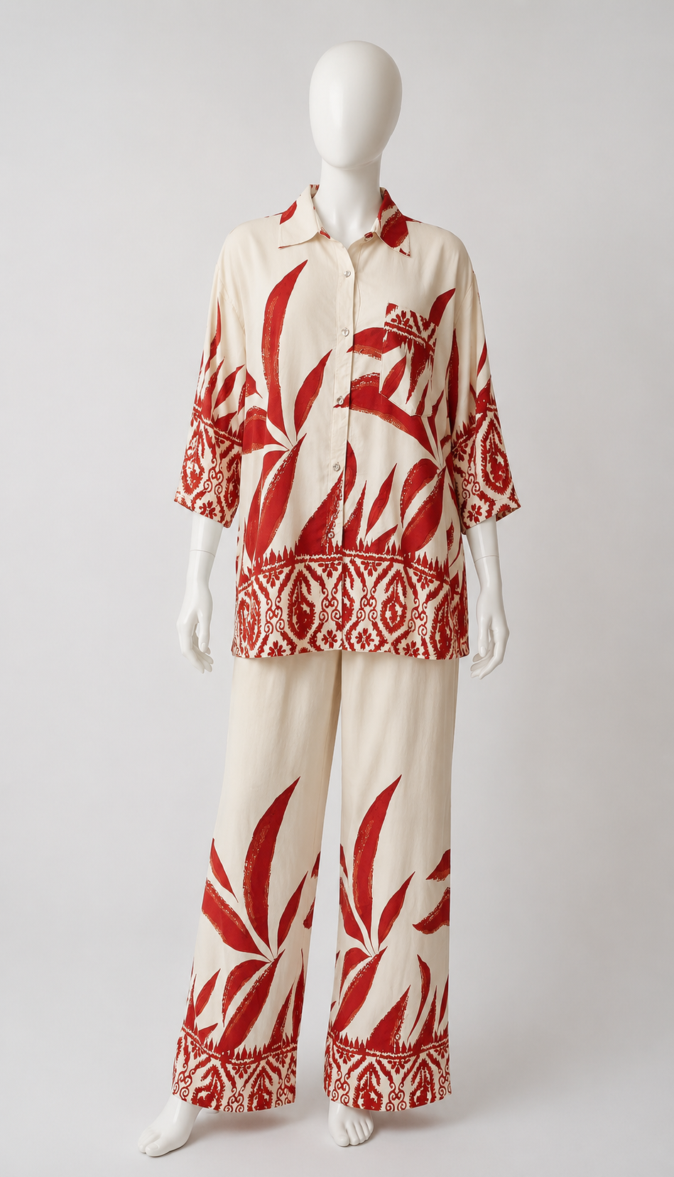 Premium Cotton Printed Lounge Set