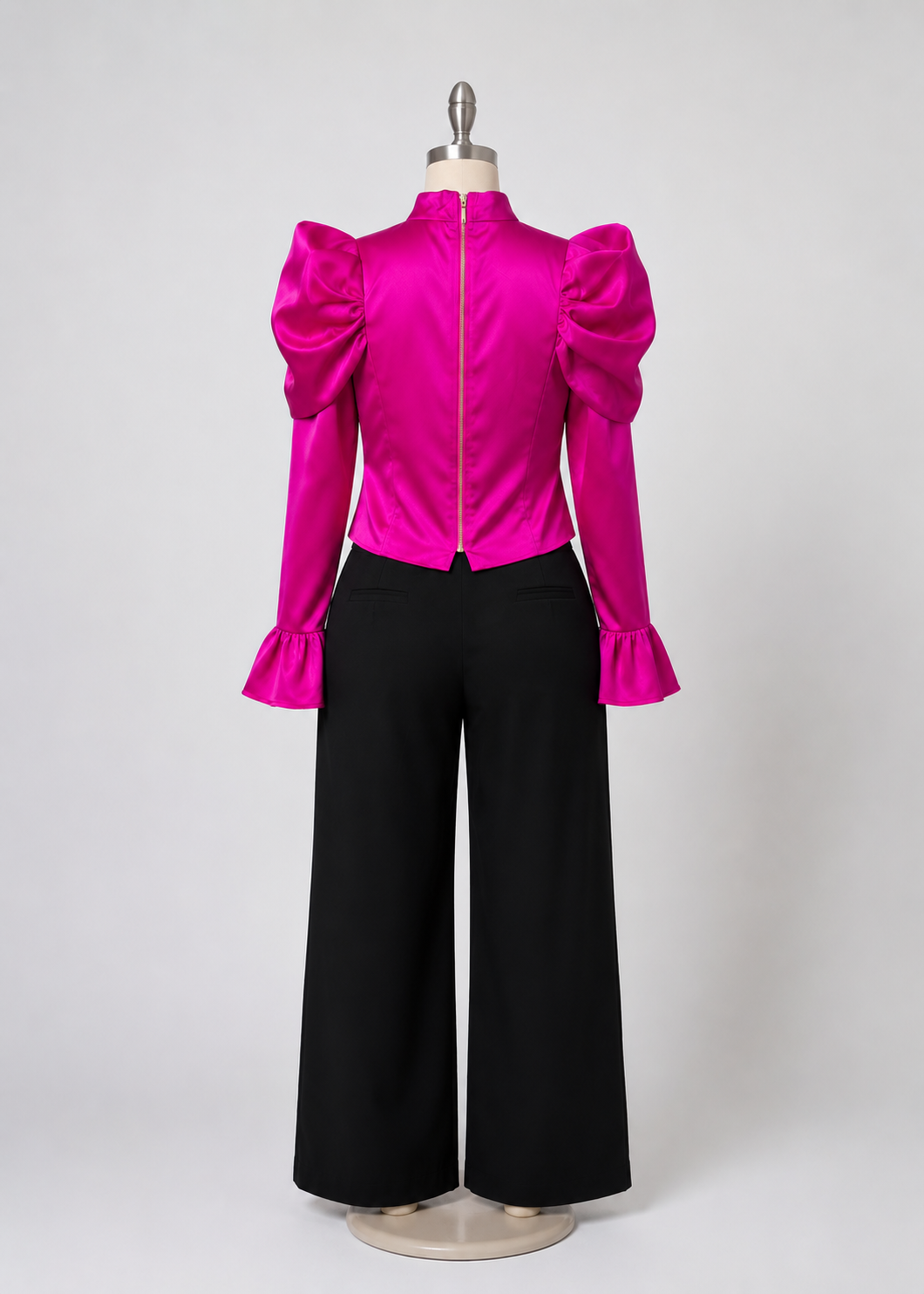 Statement Bow Satin Co-Ord Set