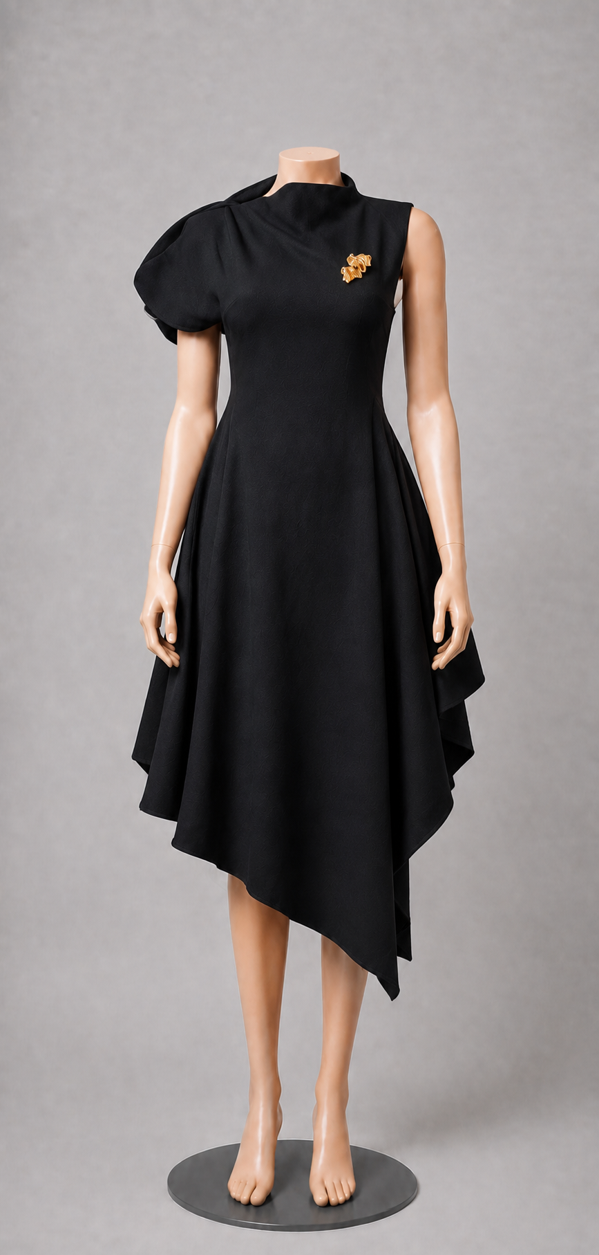 The Sculpted Asymmetry Dress