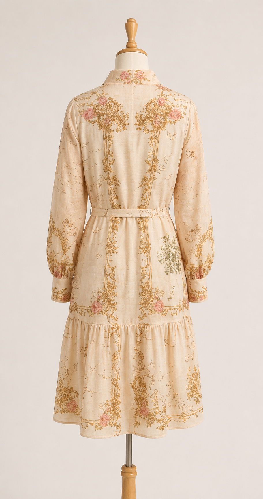 Vintage Romance Shirt Dress