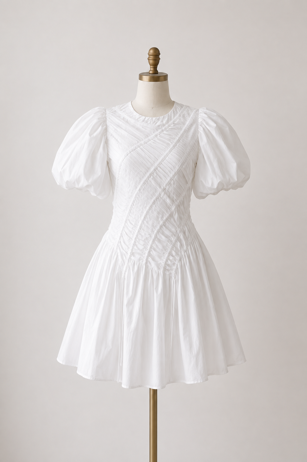 Radiance Puff Sleeve Mini Dress
