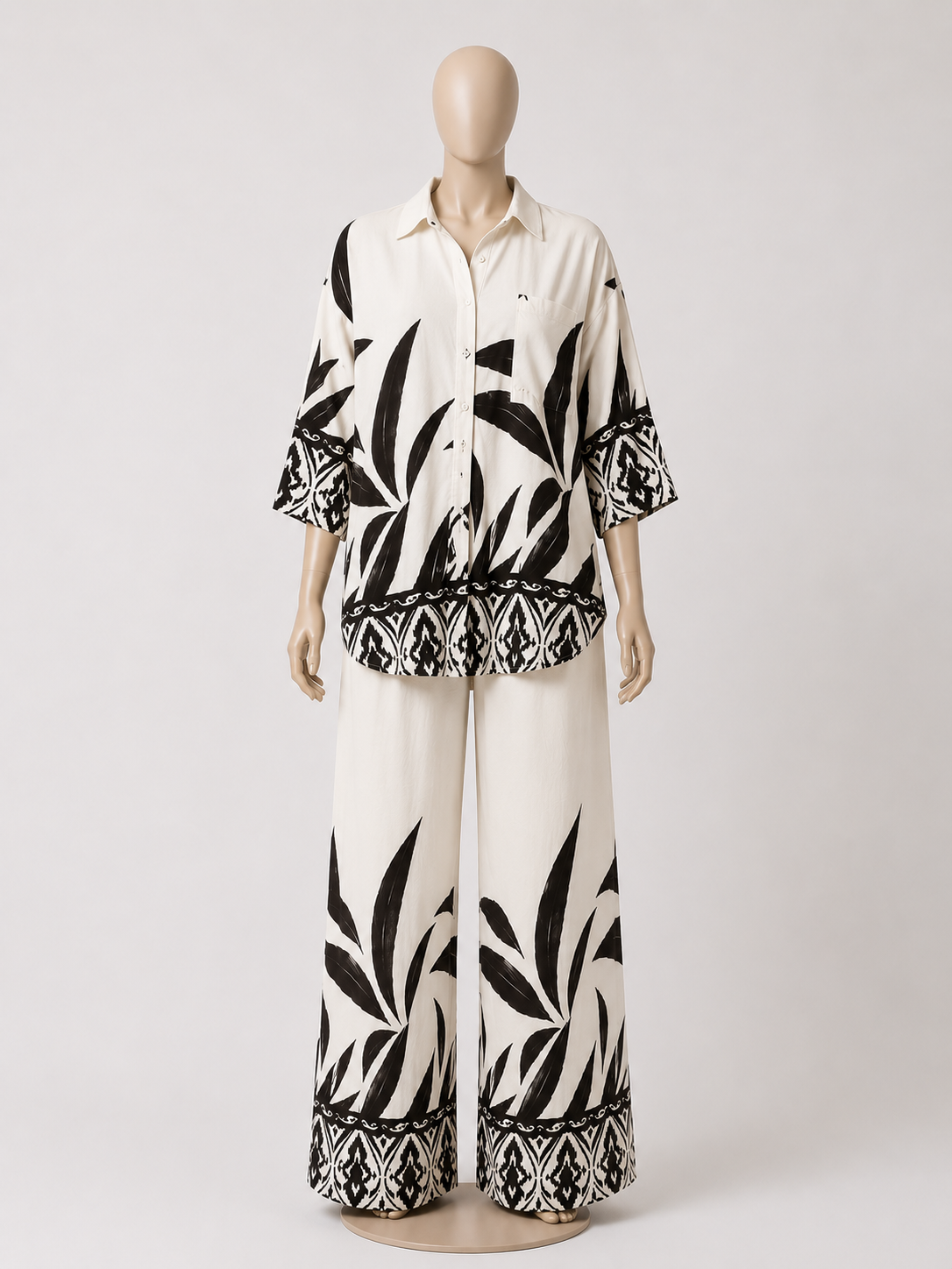 Premium Cotton Printed Lounge Set