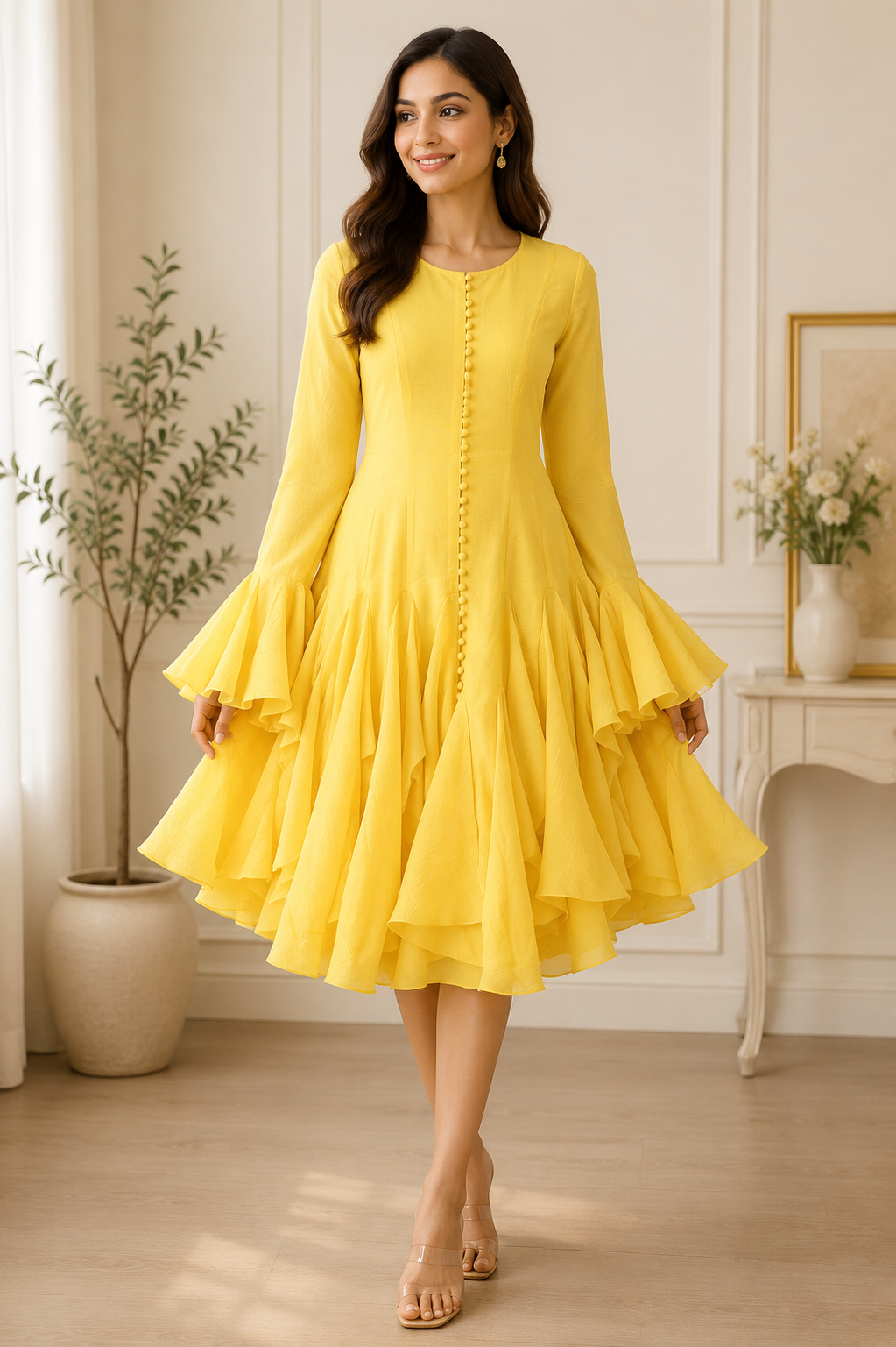 Statement Ruffle Occasion Dress Collection