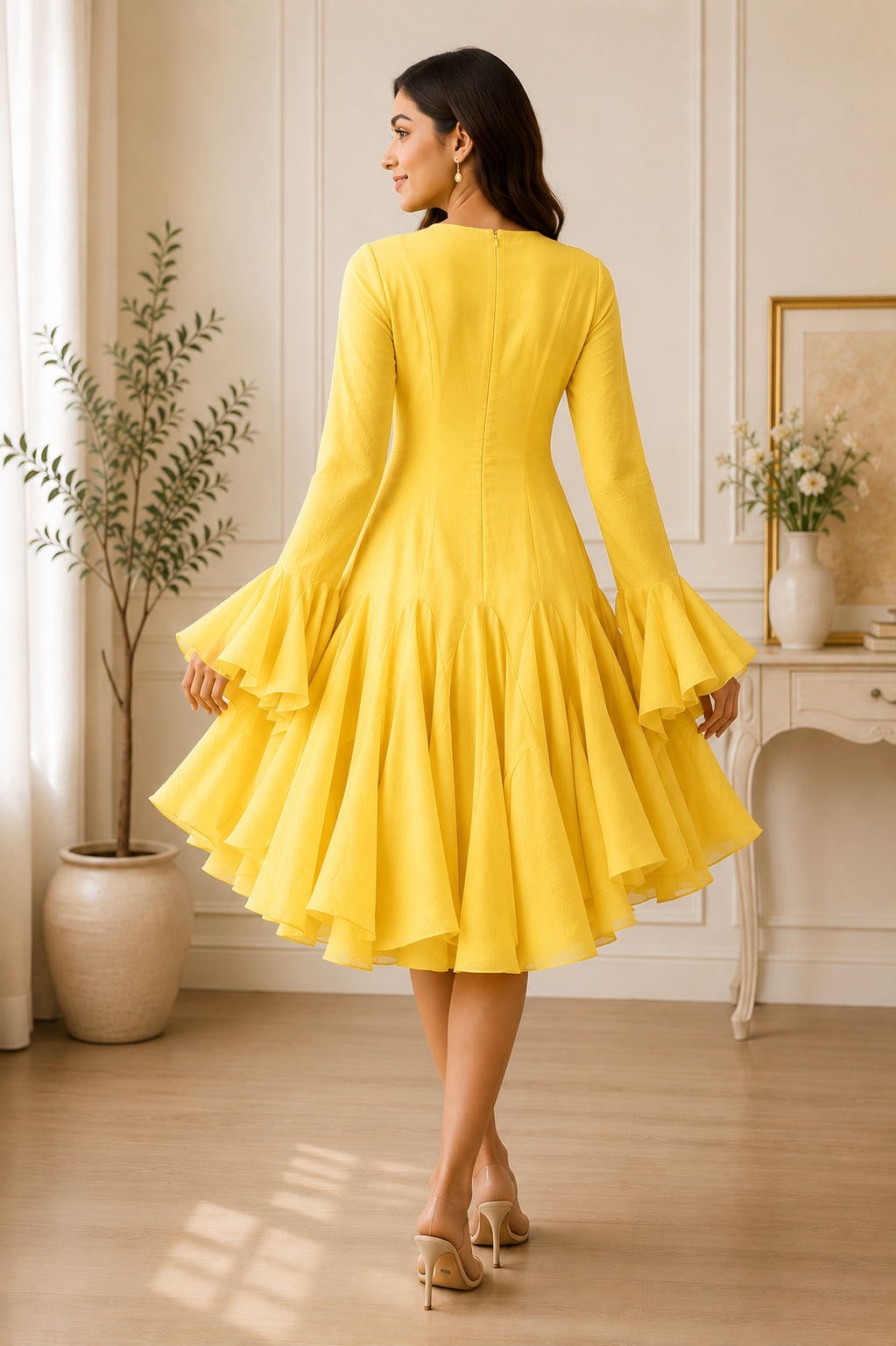 Statement Ruffle Occasion Dress Collection