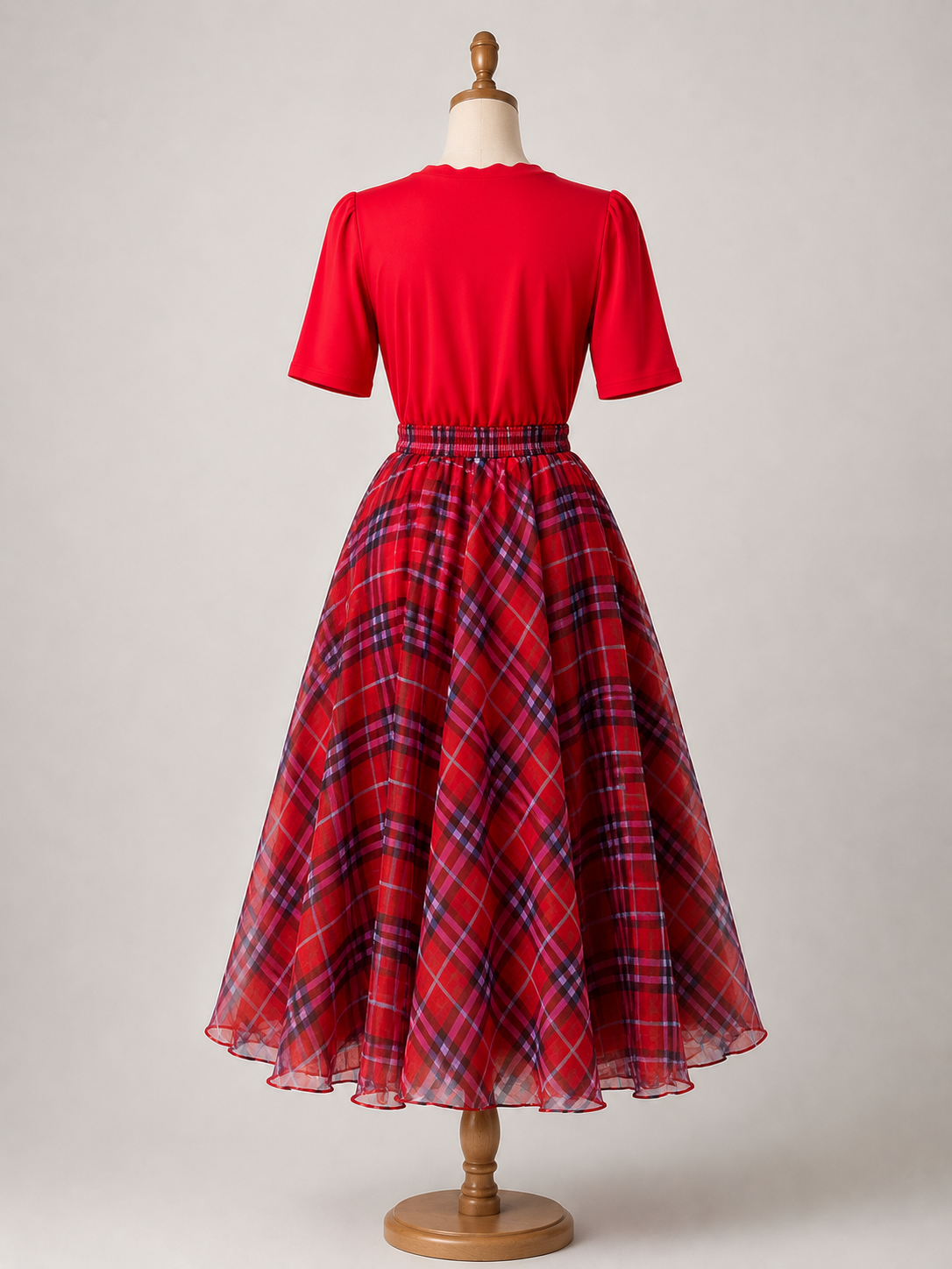 Elegant Embellished Occasion-wear Collection - Floral Embroidery & Organza Skirt Sets