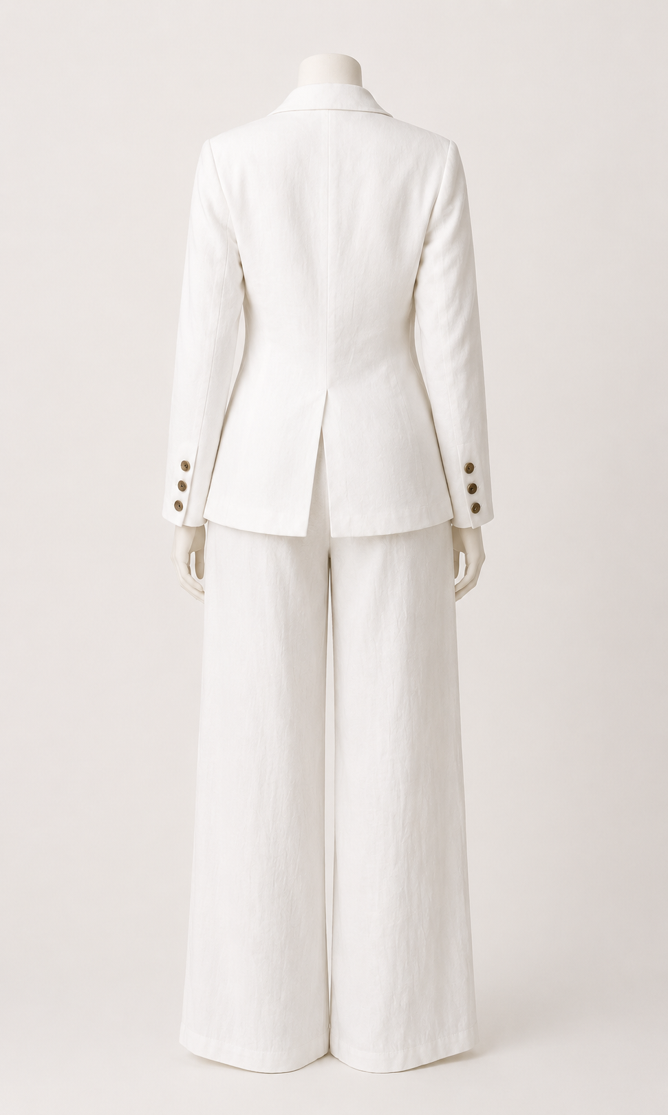 Linen Tailored Suit Set