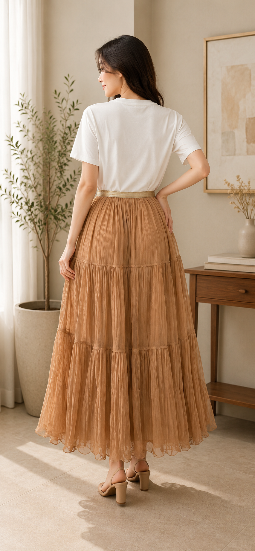 Elegant Embellished Occasion-wear Collection - Floral Embroidery & Organza Skirt Sets