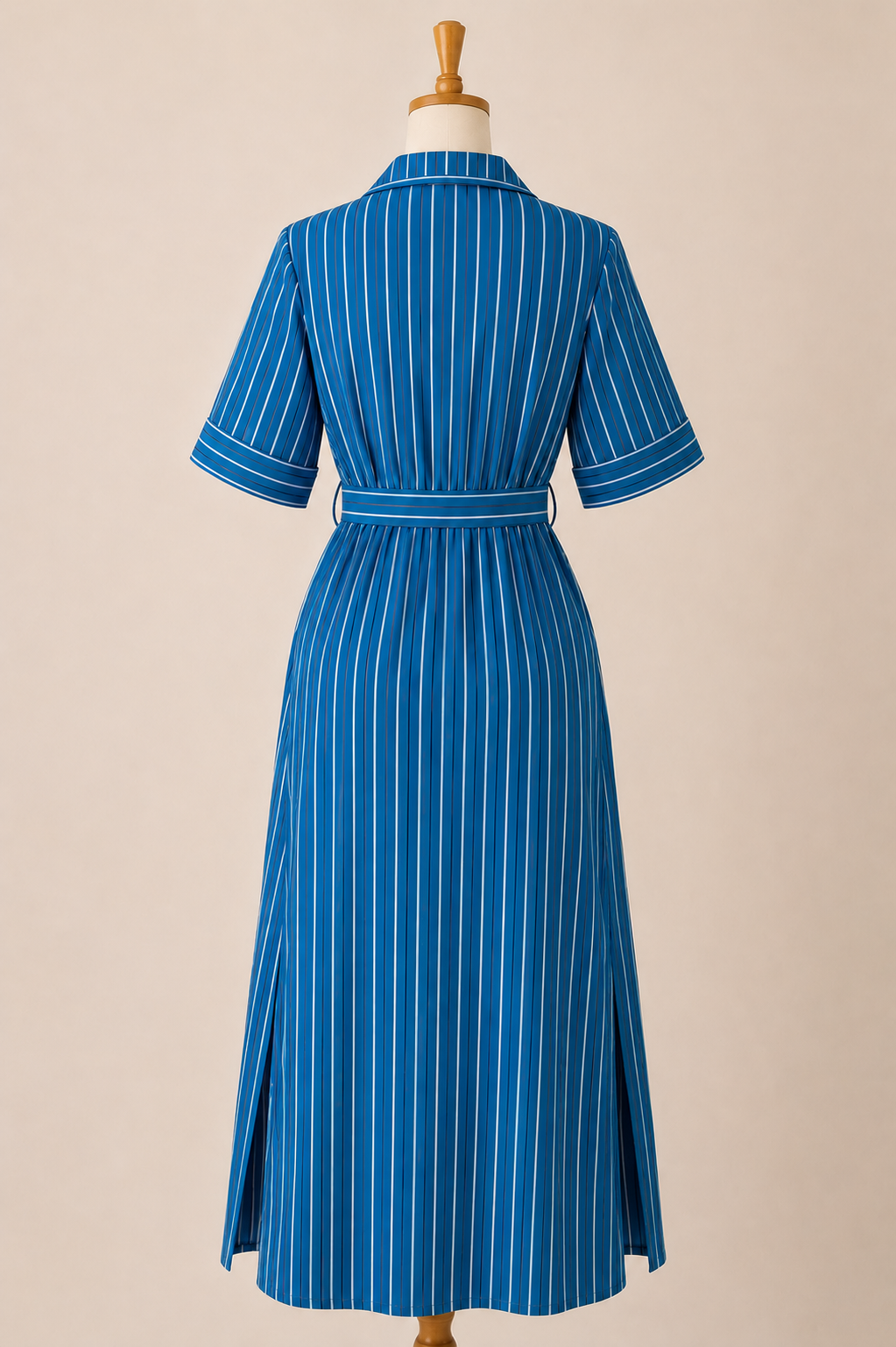 The Amalfi Stripe Shirt Dress