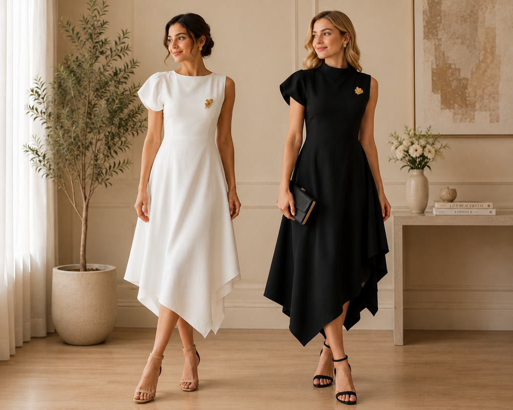 Elegant Asymmetrical Occasion Dress Collection