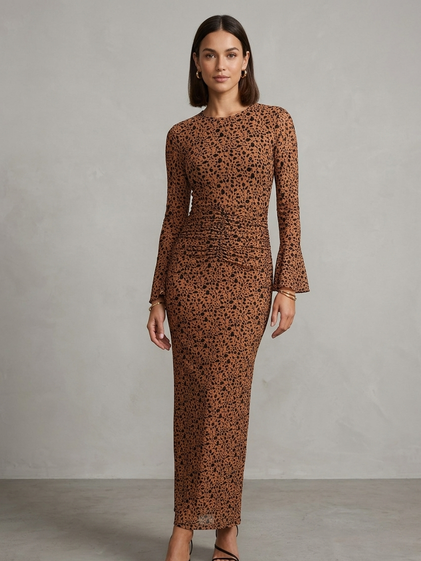 Leopard Print Dress