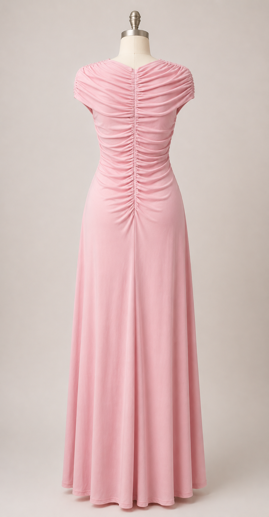 Ruched Maxi Evening Dress Collection
