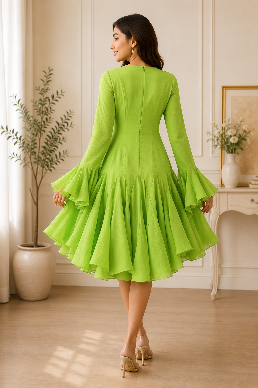 Statement Ruffle Occasion Dress Collection