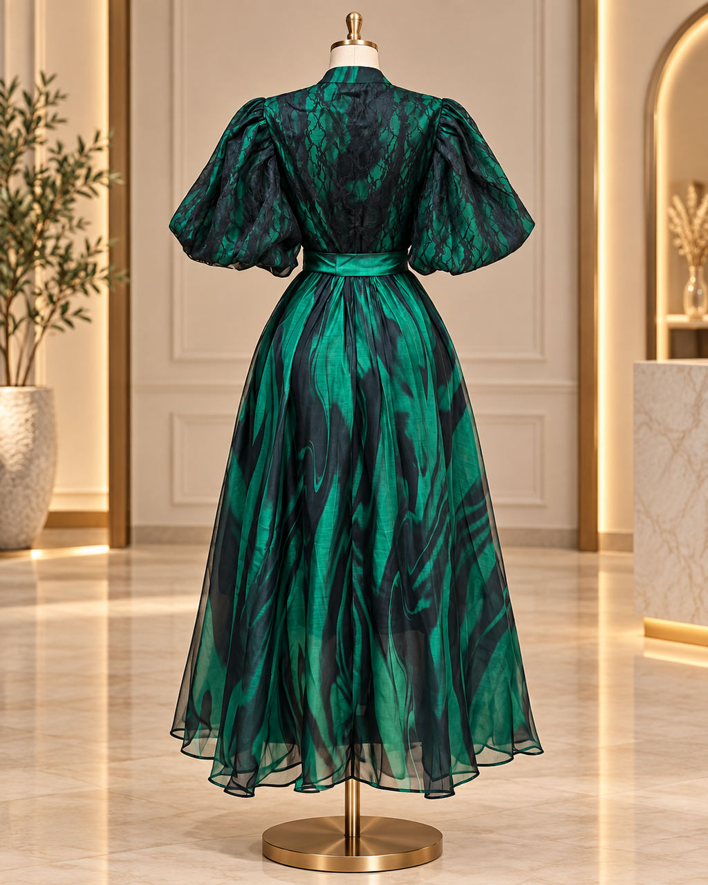 Majesty Flow Maxi Dress