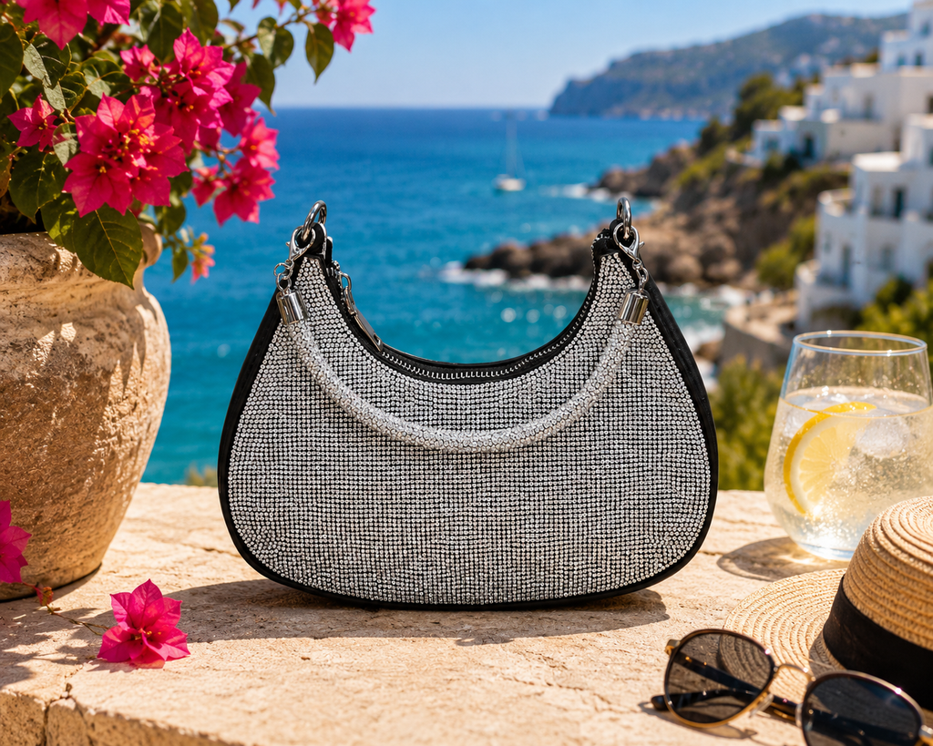 Midnight Riviera Sparkle Bag