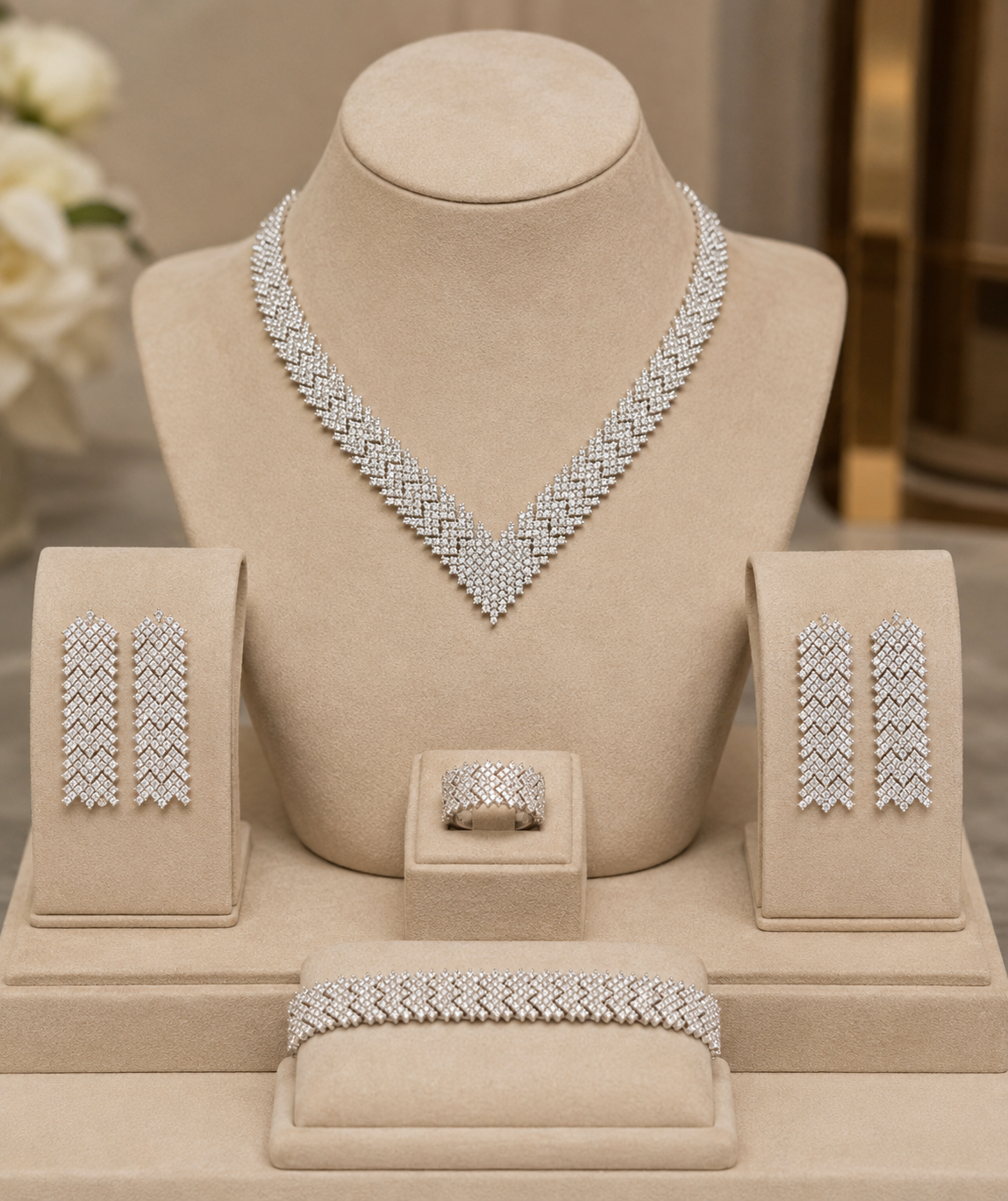The Éclat Royale Jewellery Set