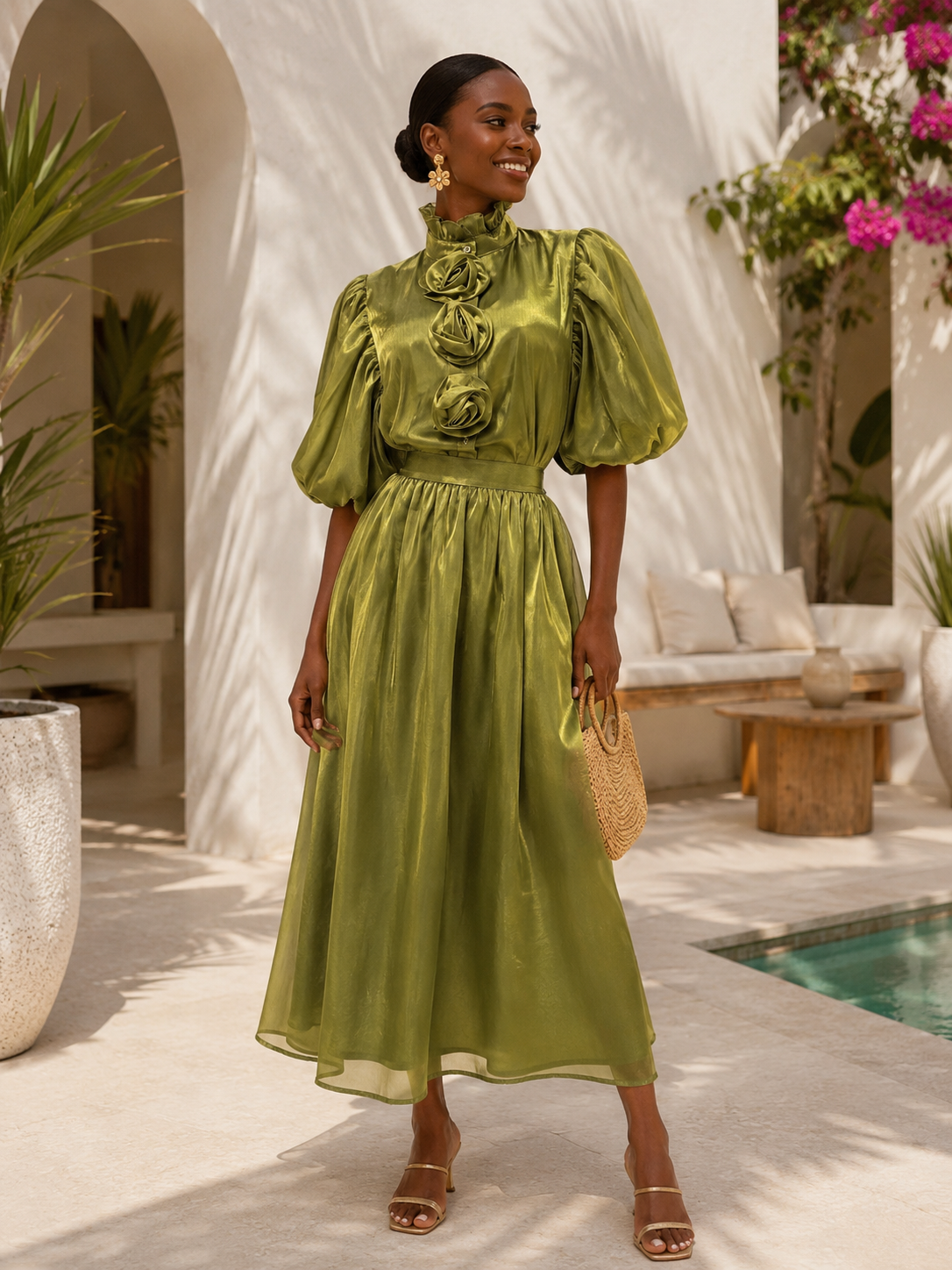 The Rosette Reverie 2 Piece Set