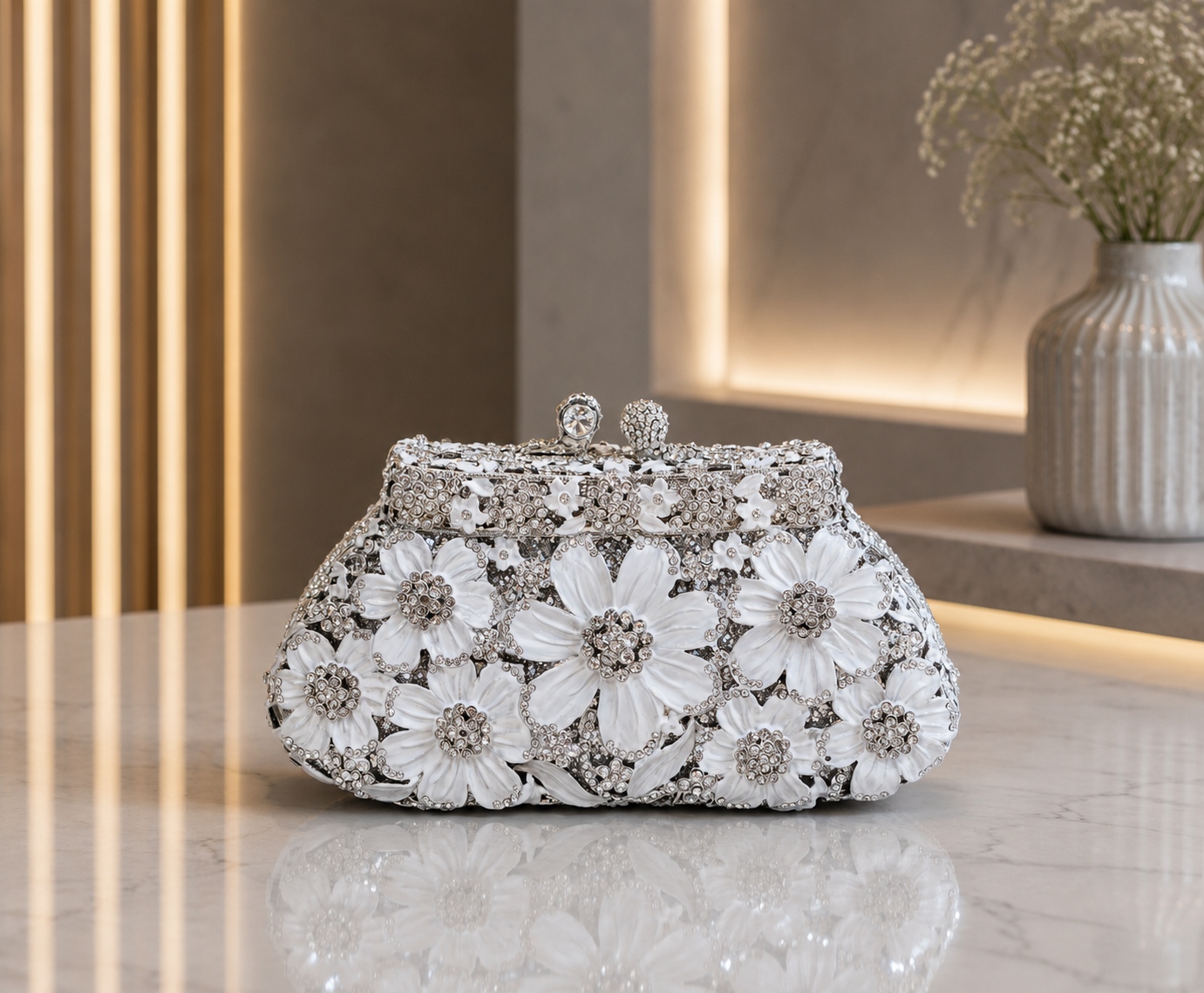 The Floral Bloom Clutch