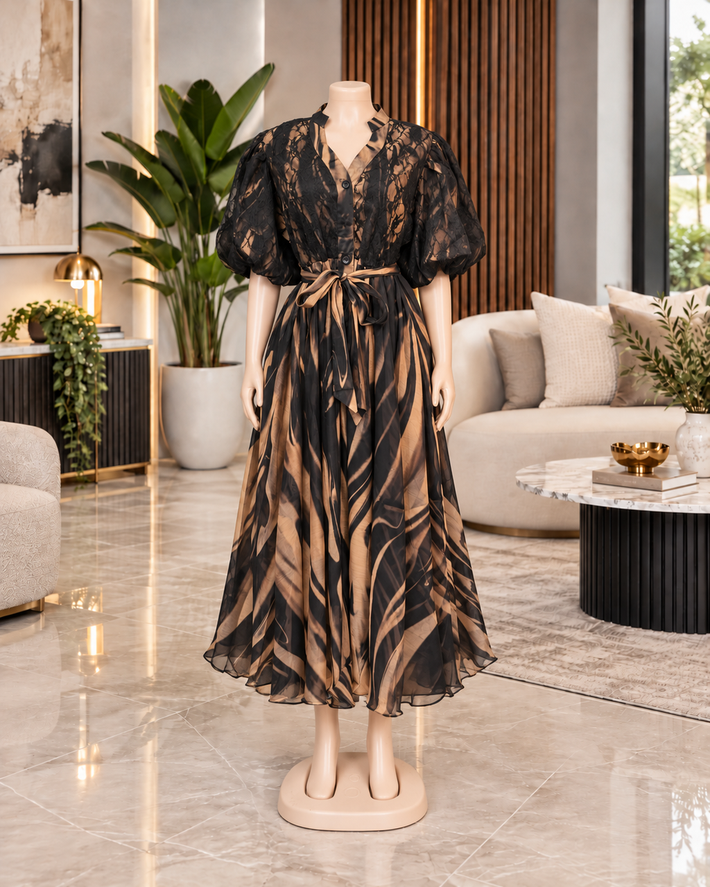 Majesty Flow Maxi Dress