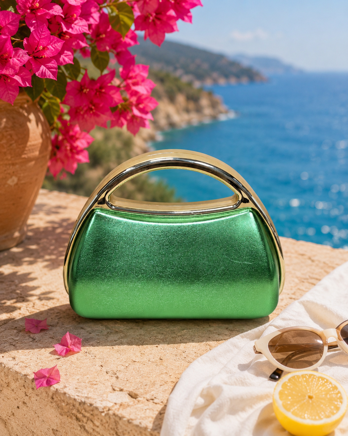 Midnight Halo Luxe Handbag