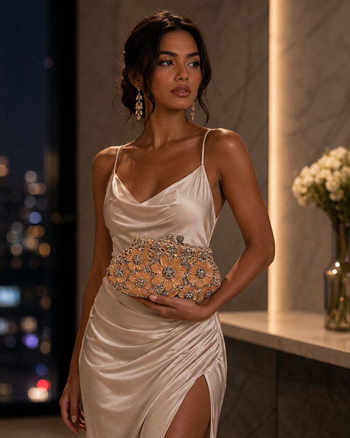 The Floral Bloom Clutch