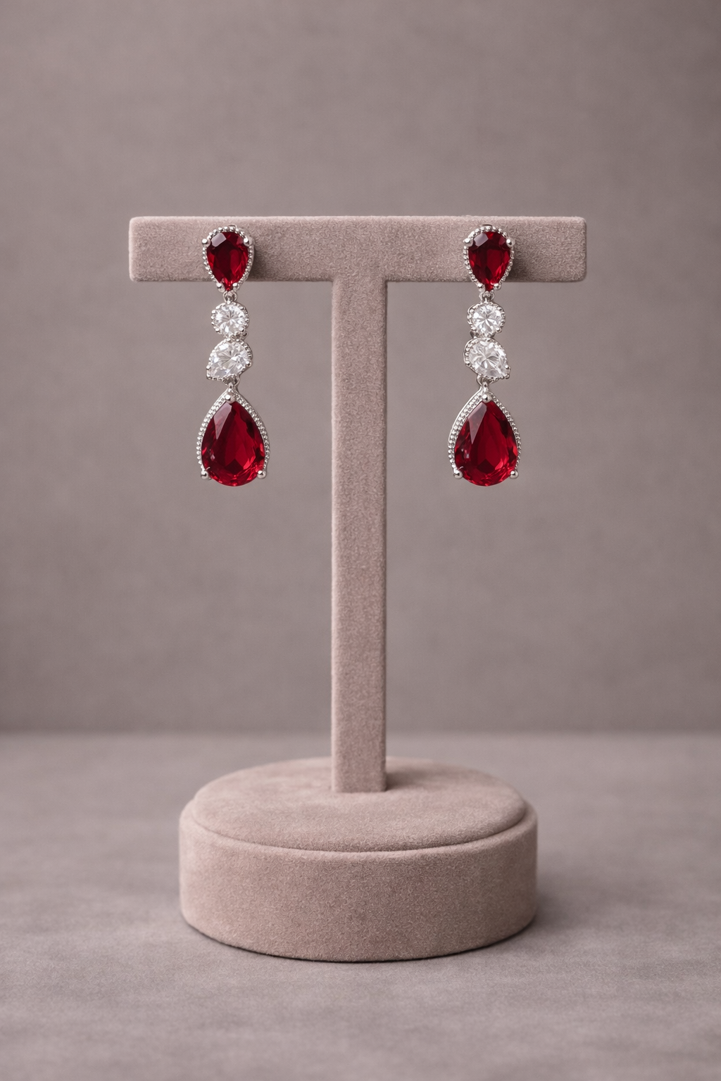 Radiant Silver Elegance Multicolour Drop Earring Collection