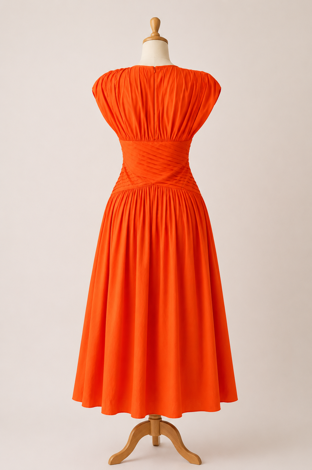 Ruched Waist Midi Dress Collection