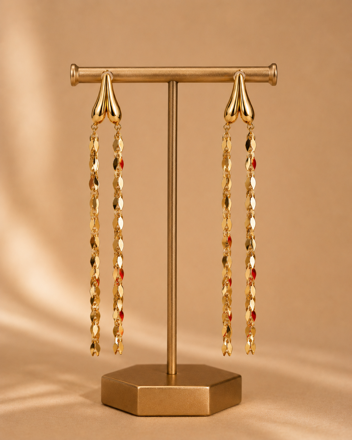 Luna Fringe Drop Earrings