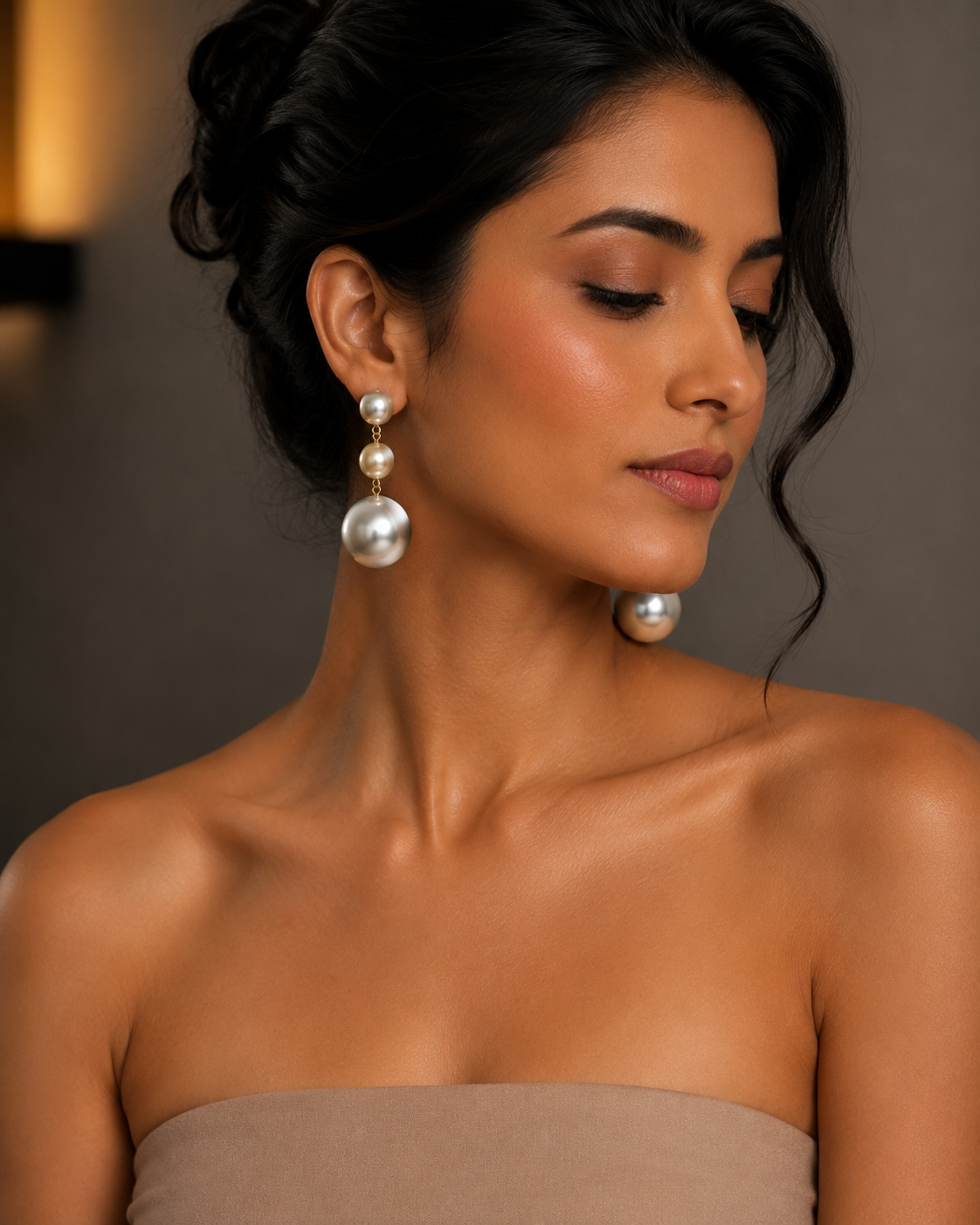 The Aurelia Orb Earrings