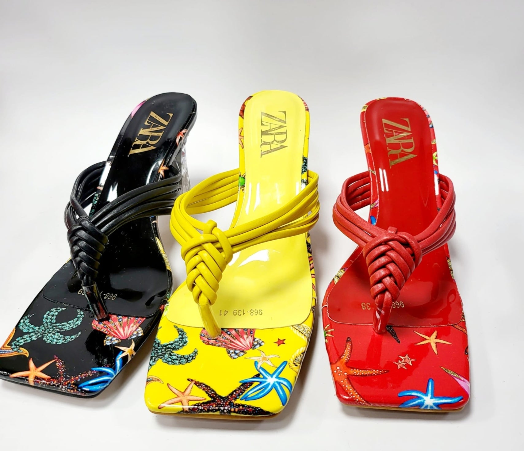 Starfish Crystalline Sculptural Mules