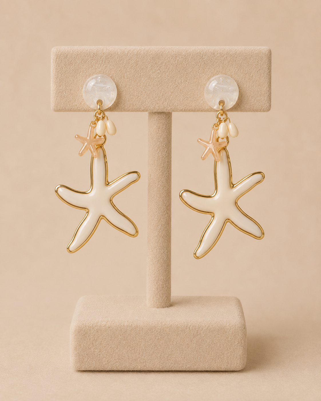 Coral Coast Starfish Earrings