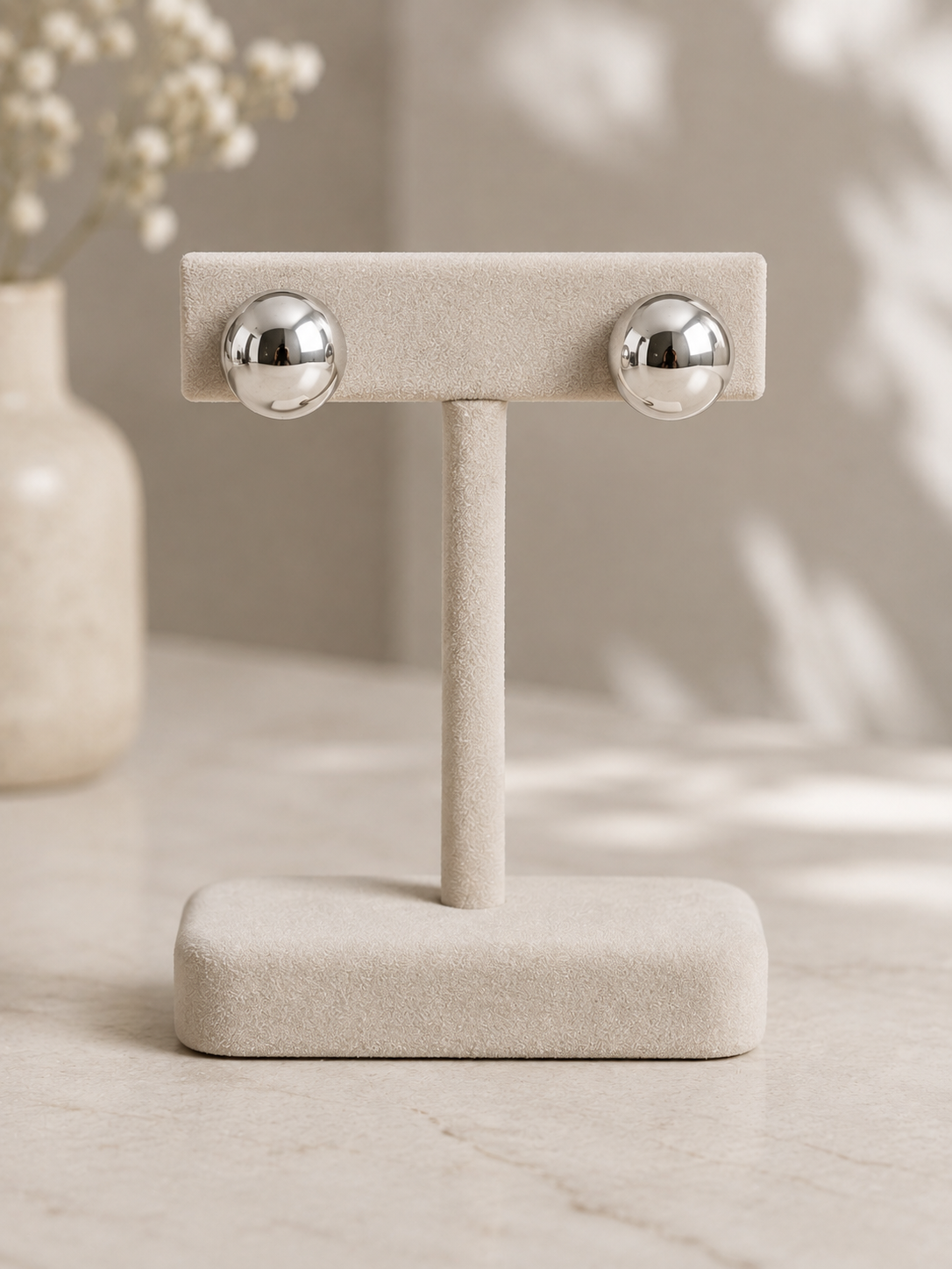 Seraphina Dome Earrings