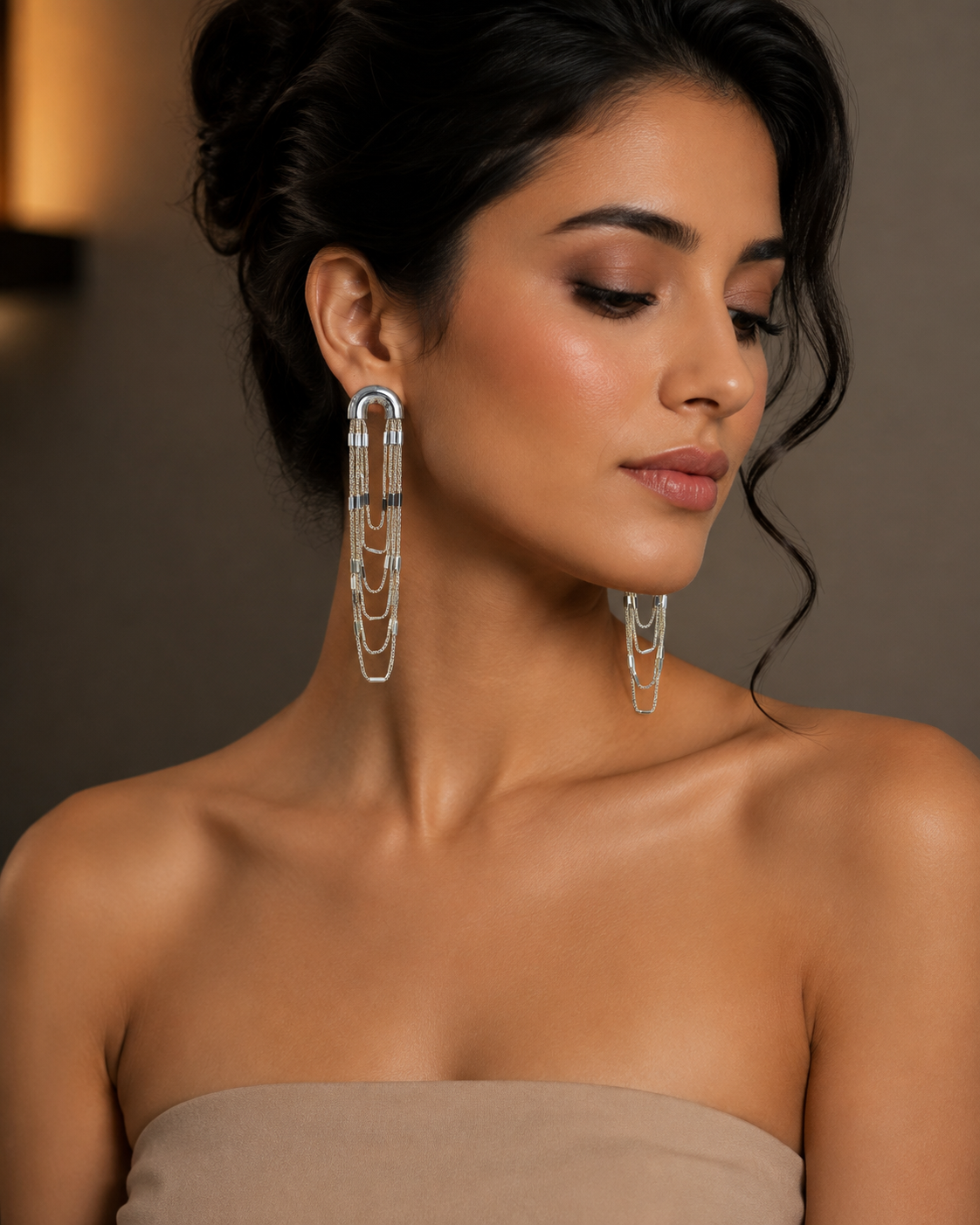 The Cascade Éternelle Earrings
