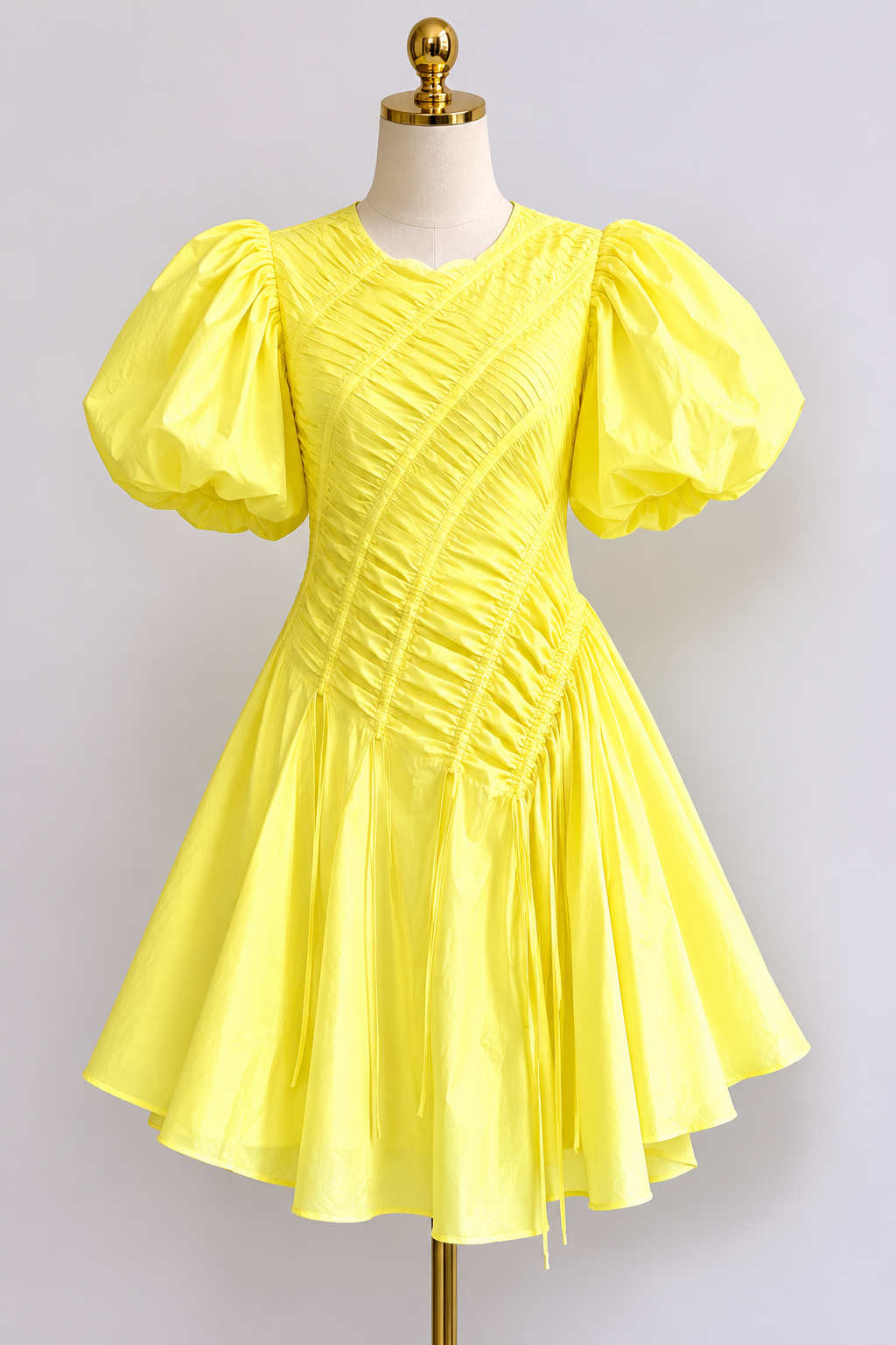 Radiance Puff Sleeve Mini Dress
