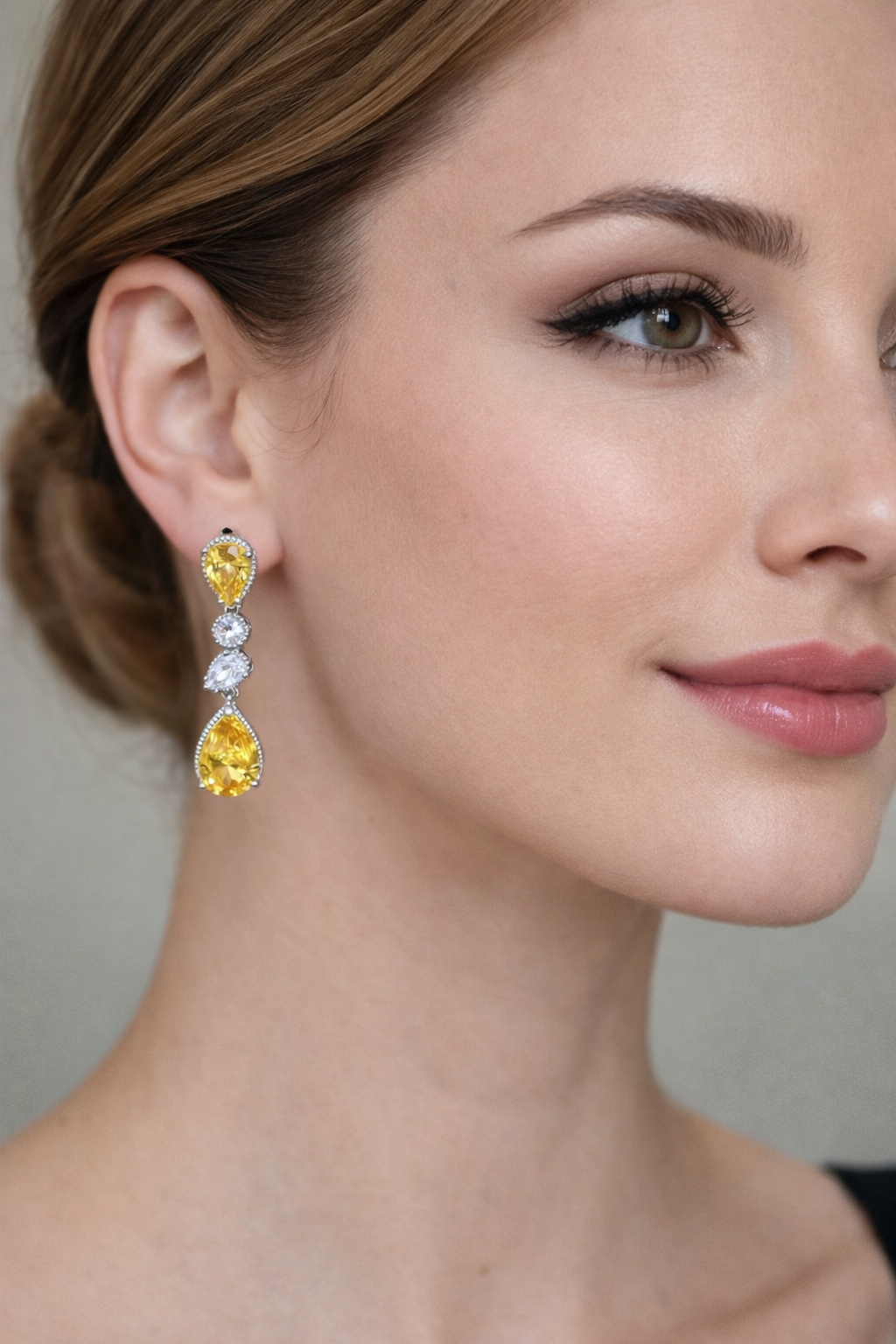 Radiant Silver Elegance Multicolour Drop Earring Collection