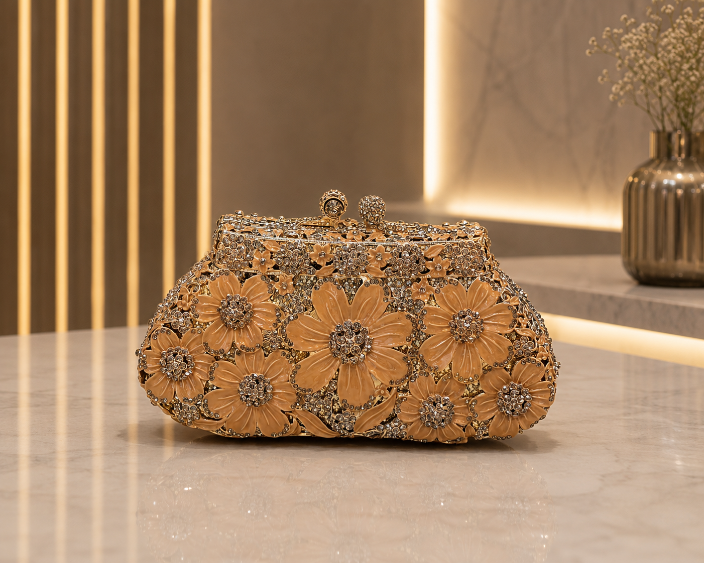 The Floral Bloom Clutch
