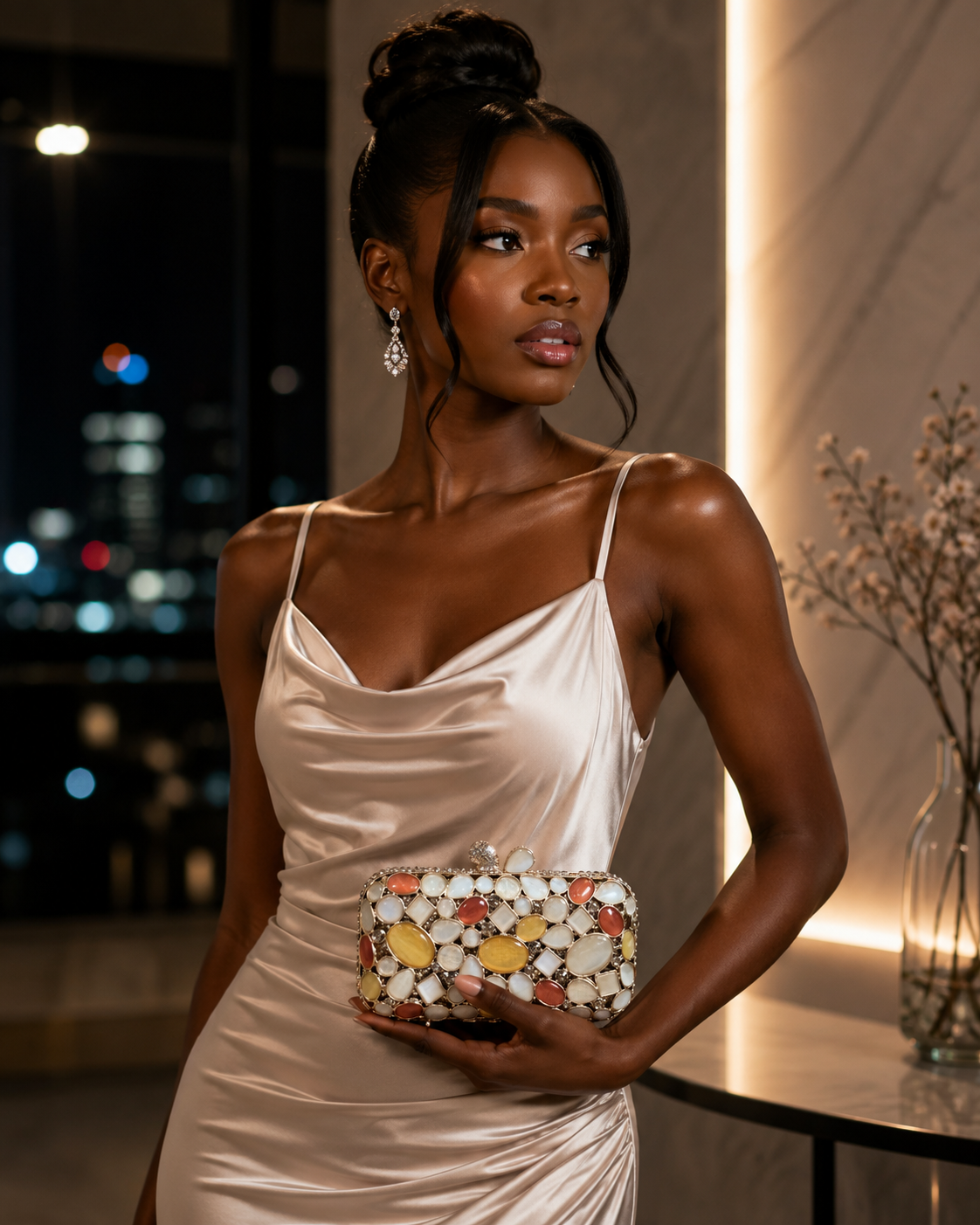 The Aurora Mosaic Clutch