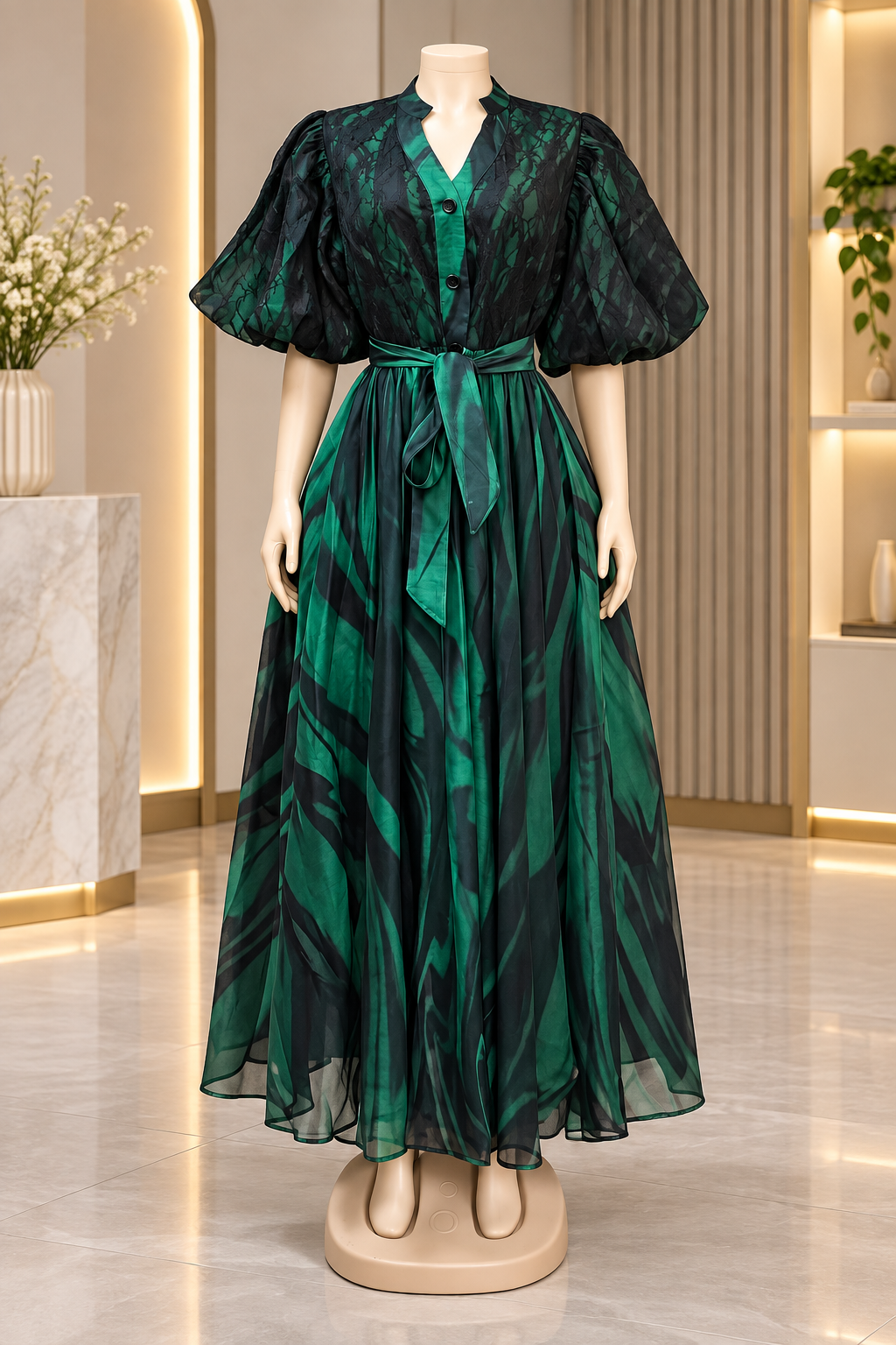 Majesty Flow Maxi Dress