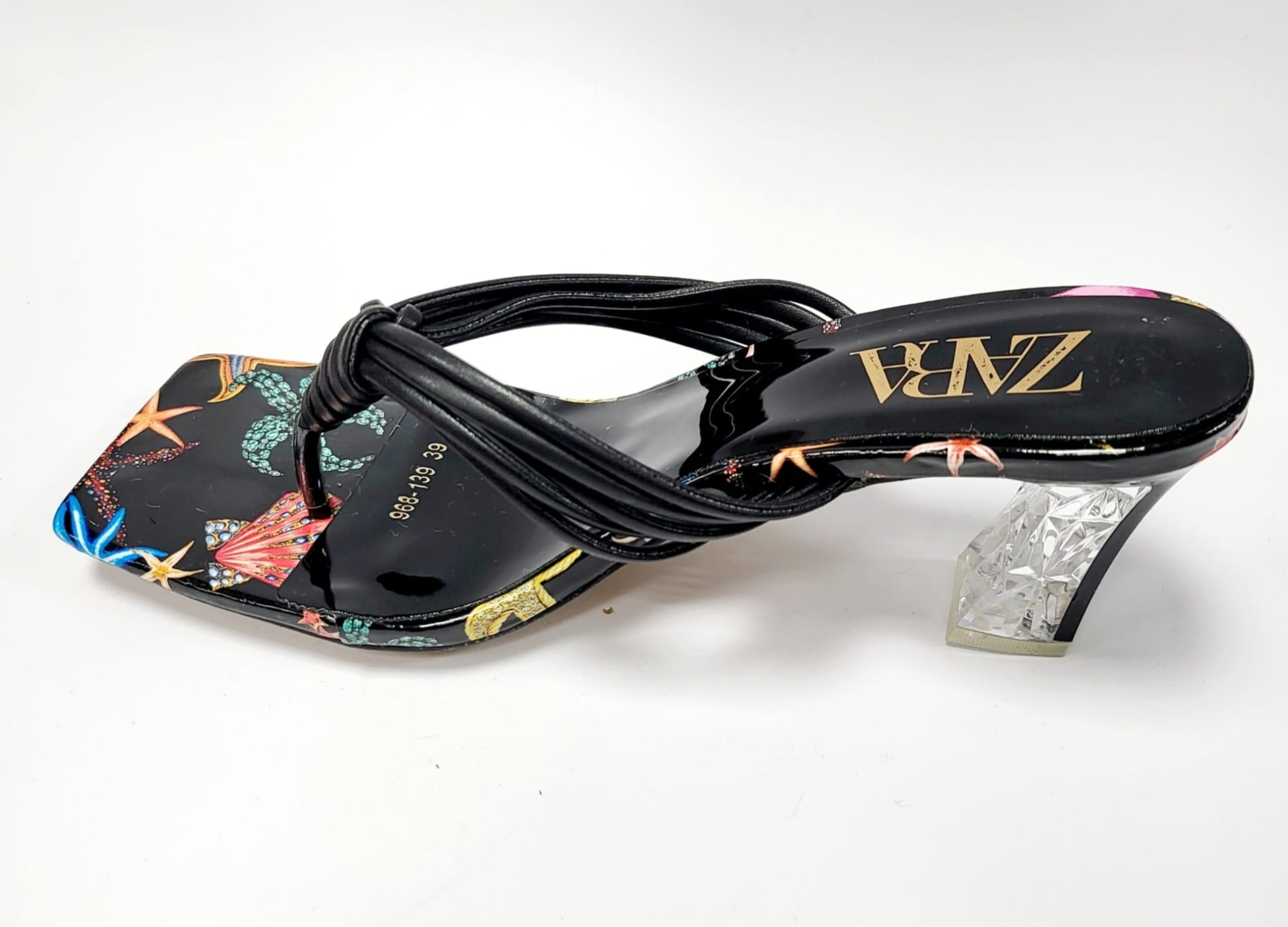 Starfish Crystalline Sculptural Mules