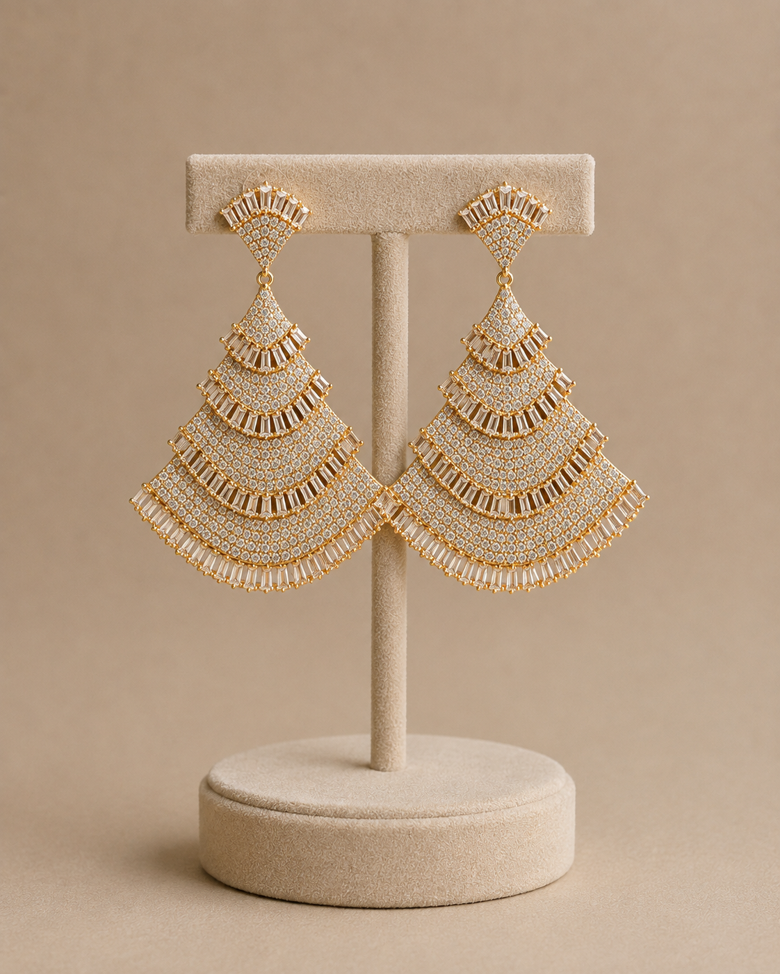 The Regal Cascade Earrings