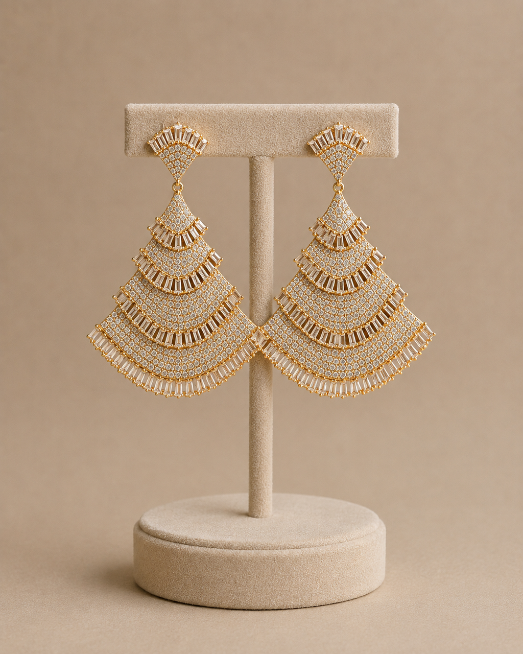 The Regal Cascade Earrings