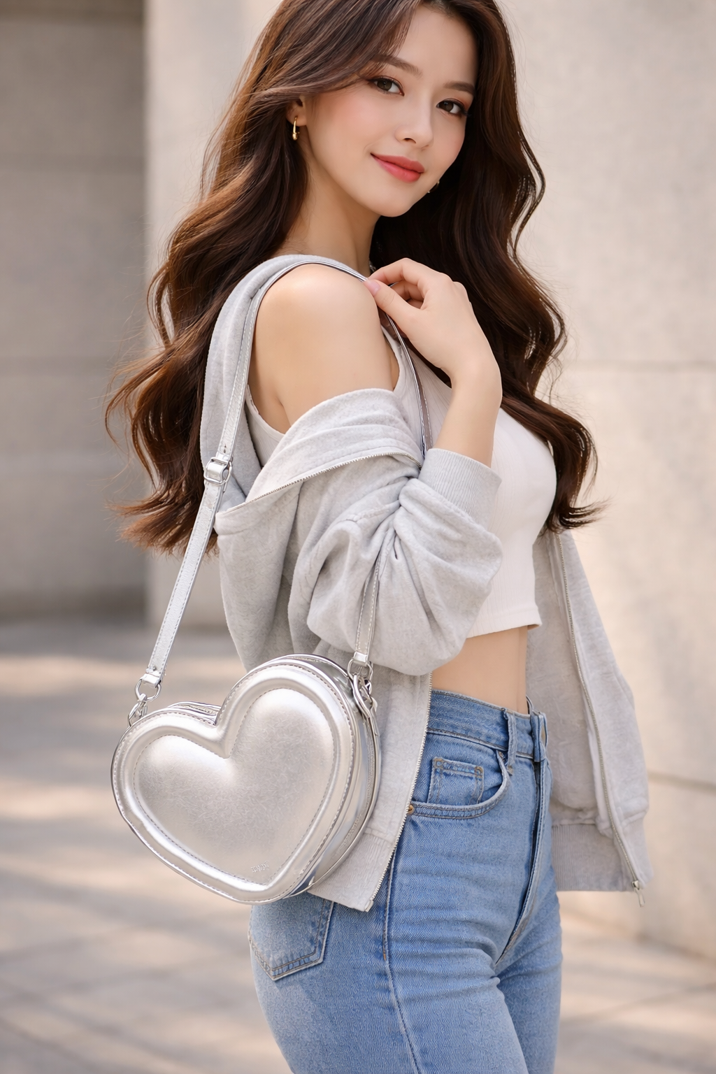 Heart Cross Body Bags