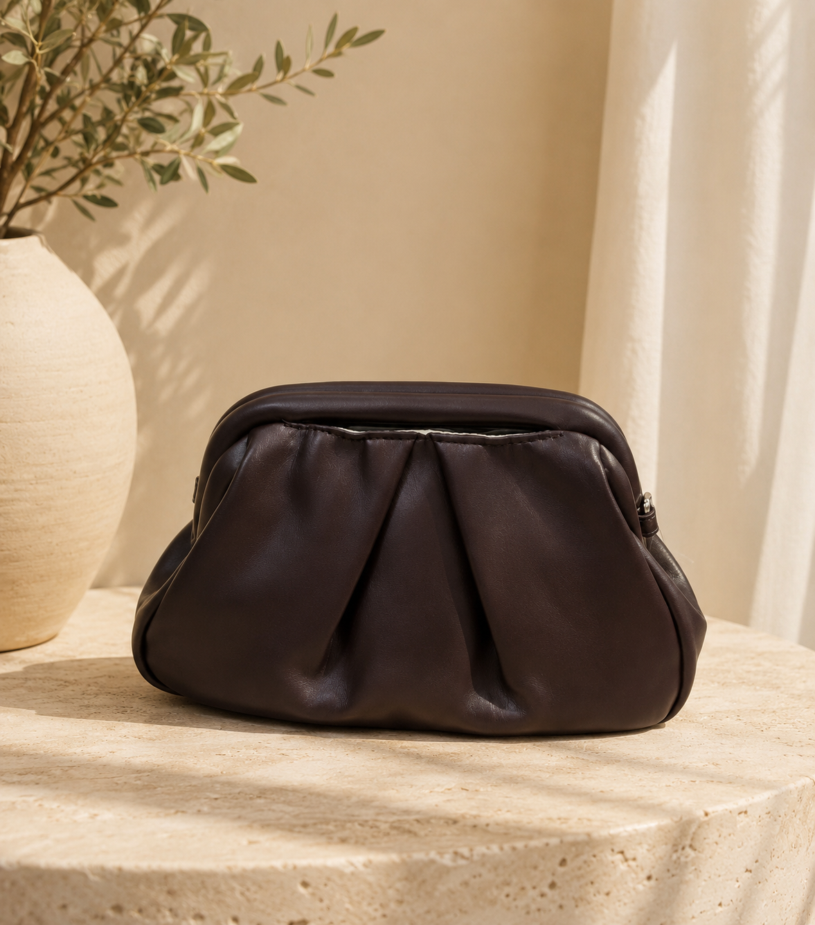 Muse Gathered Clutch
