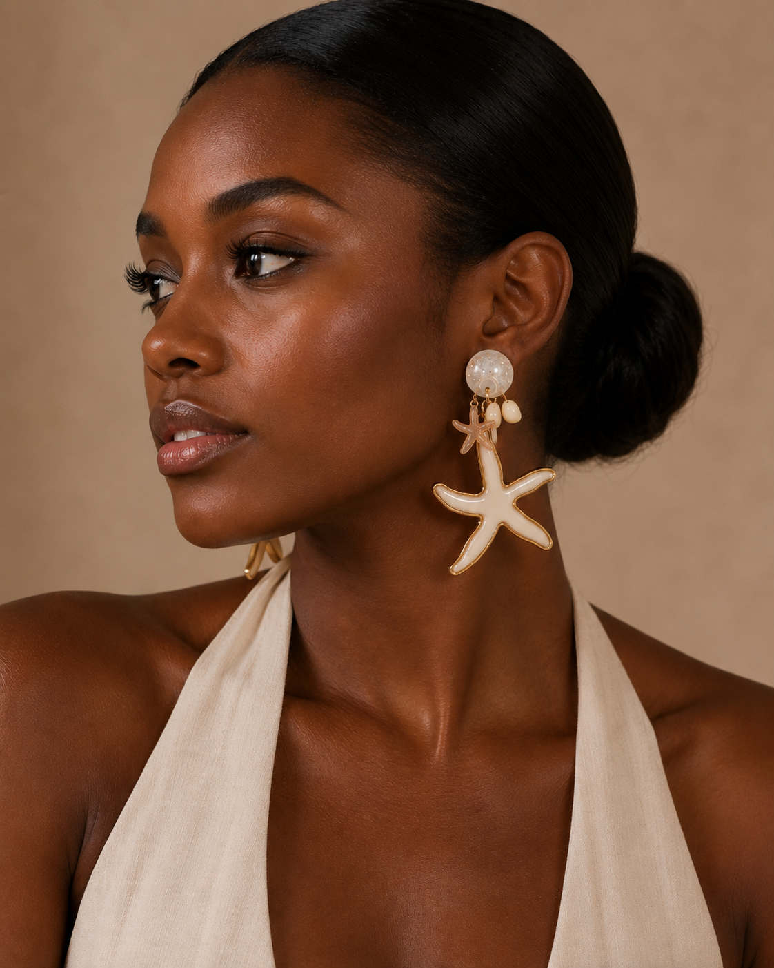 Coral Coast Starfish Earrings