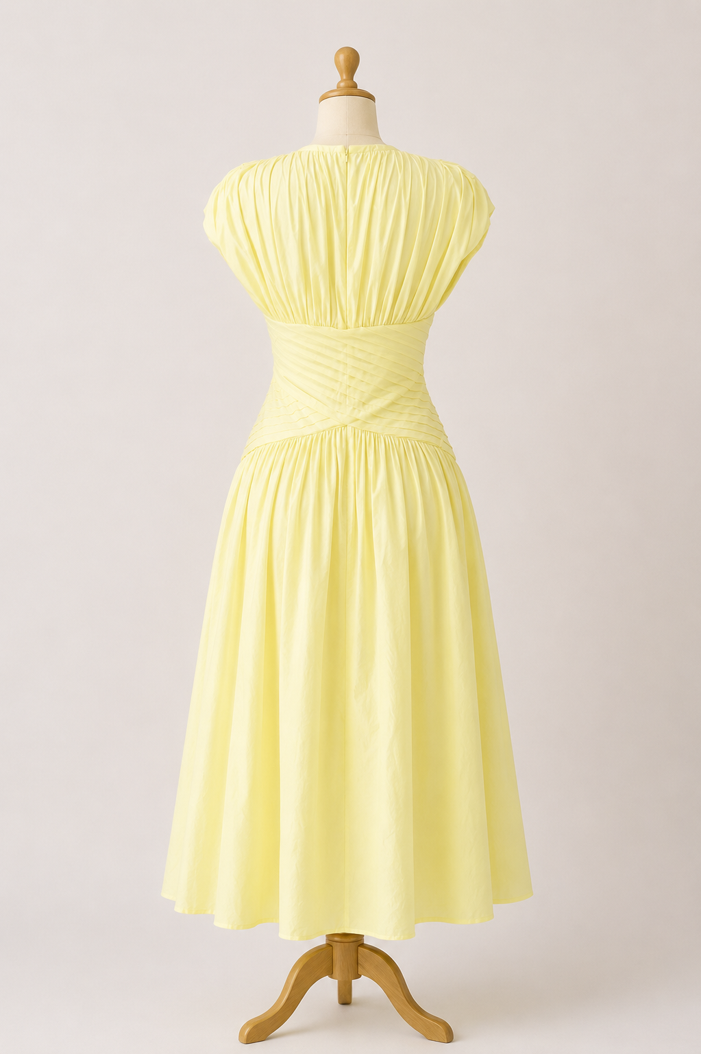 Ruched Waist Midi Dress Collection